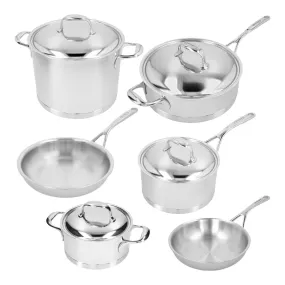 10 Piece 18/10 Stainless Steel Cookware set