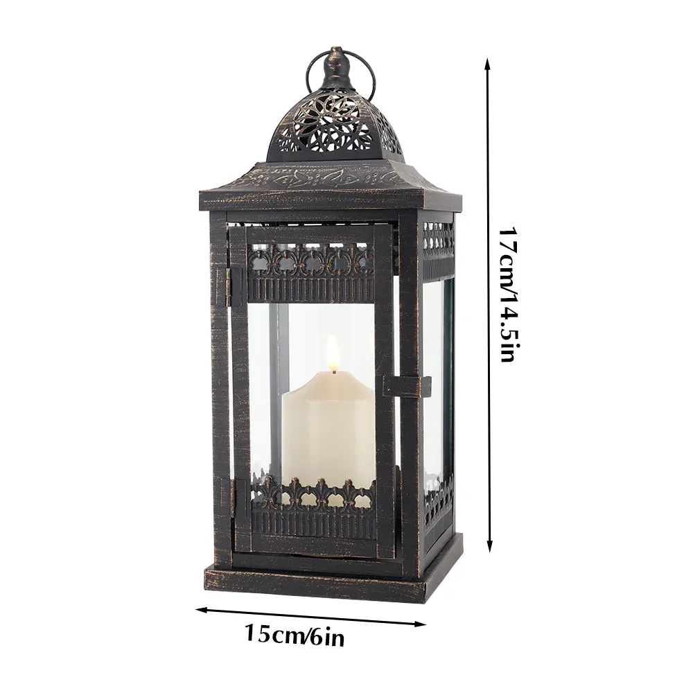 14.5" High Vintage Style Hanging Lantern