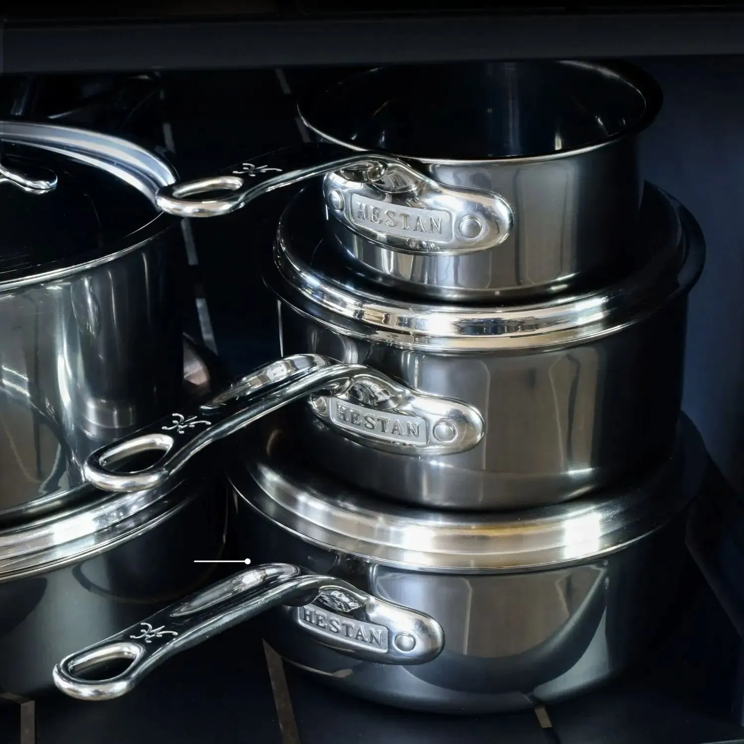 15-Piece Titanium Prestige Cookware Set