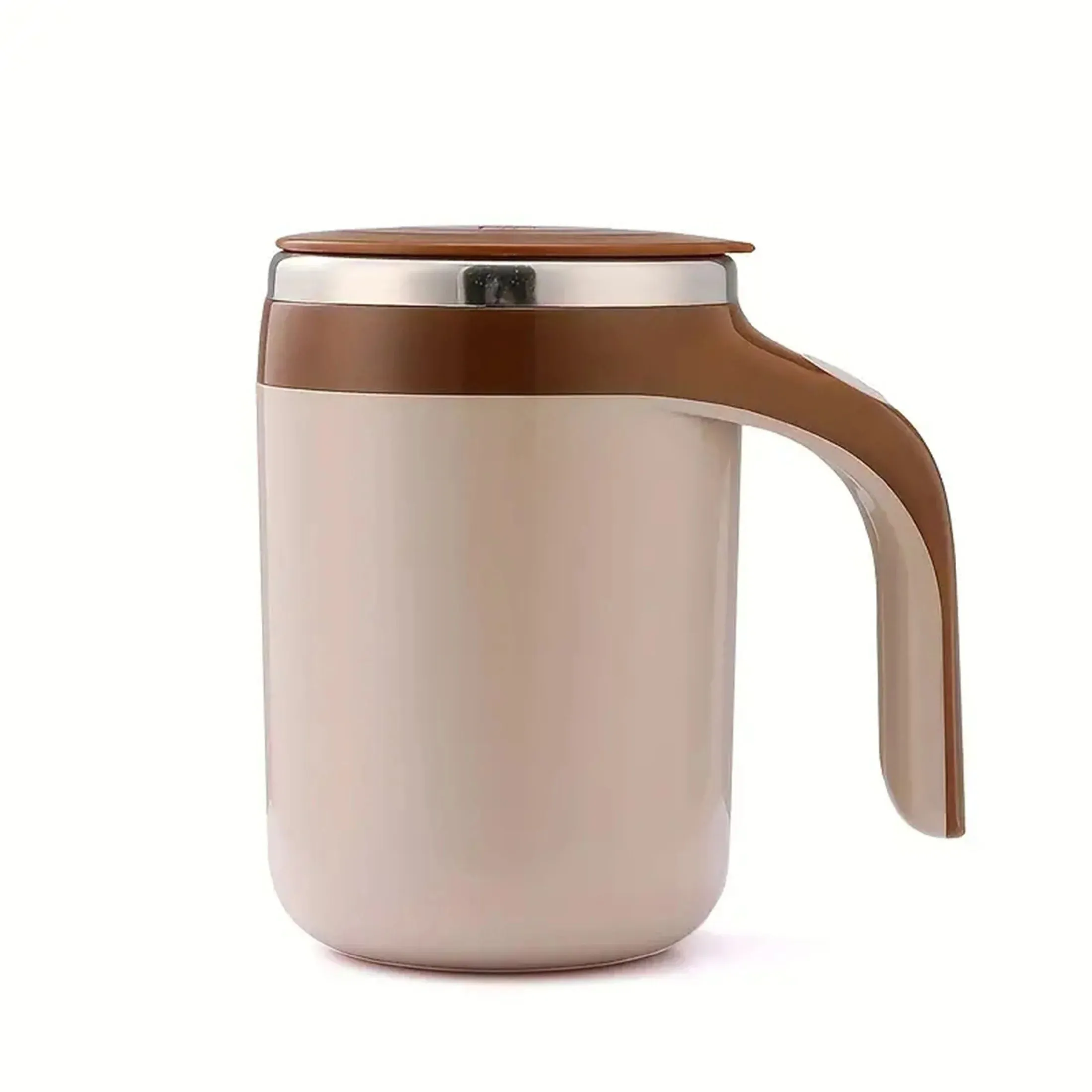 1PC-Automatic stirring magnetic cup charging coffee electric lazy milkshake rotary mixer intelligent stirring thermos