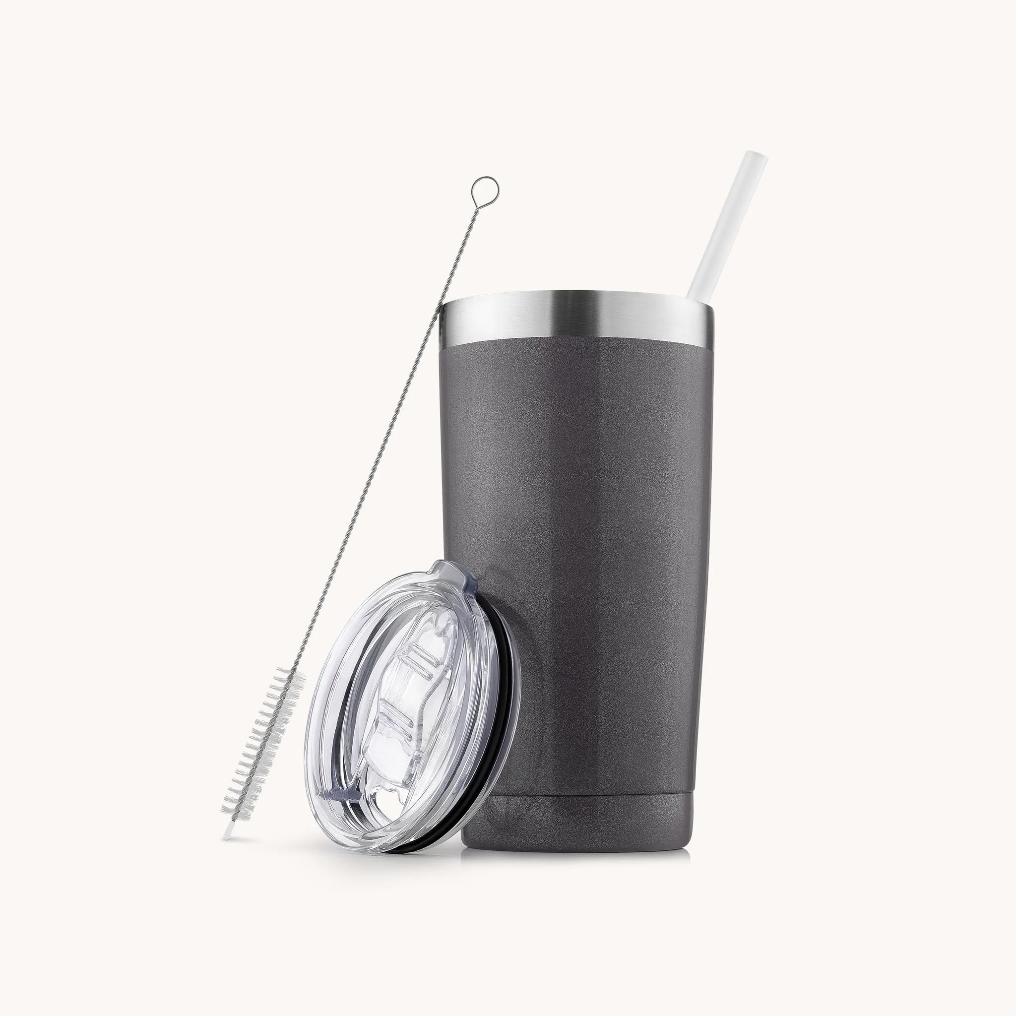 20 oz Tumbler With Lid and Straw