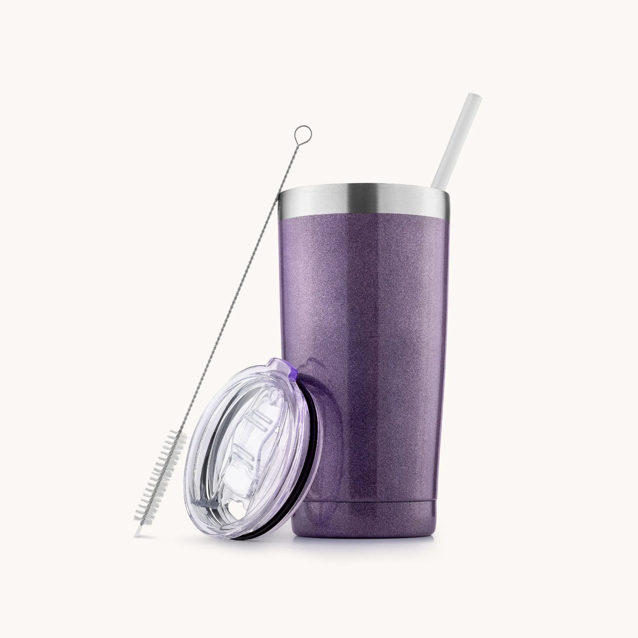 20 oz Tumbler With Lid and Straw