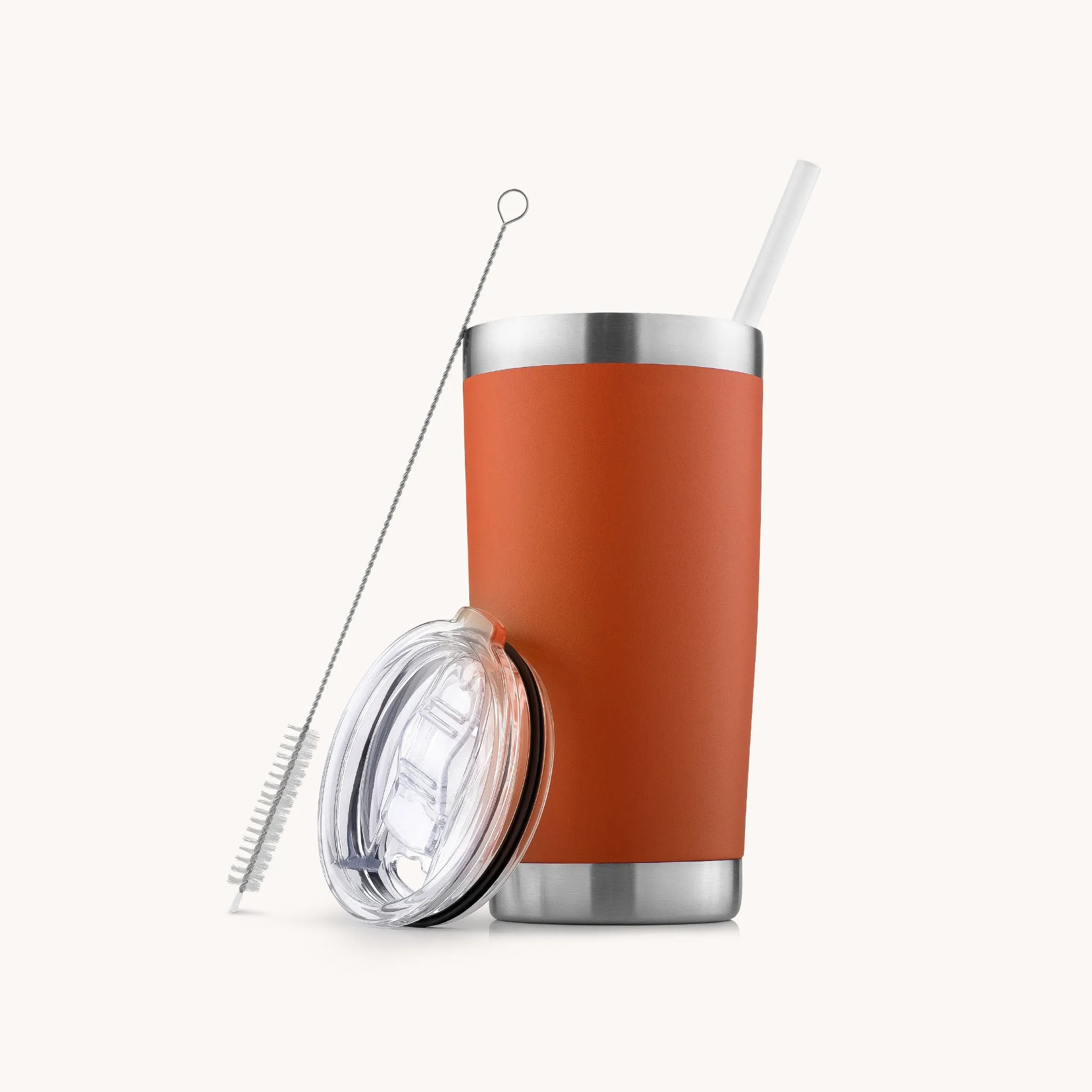 20 oz Tumbler With Lid and Straw