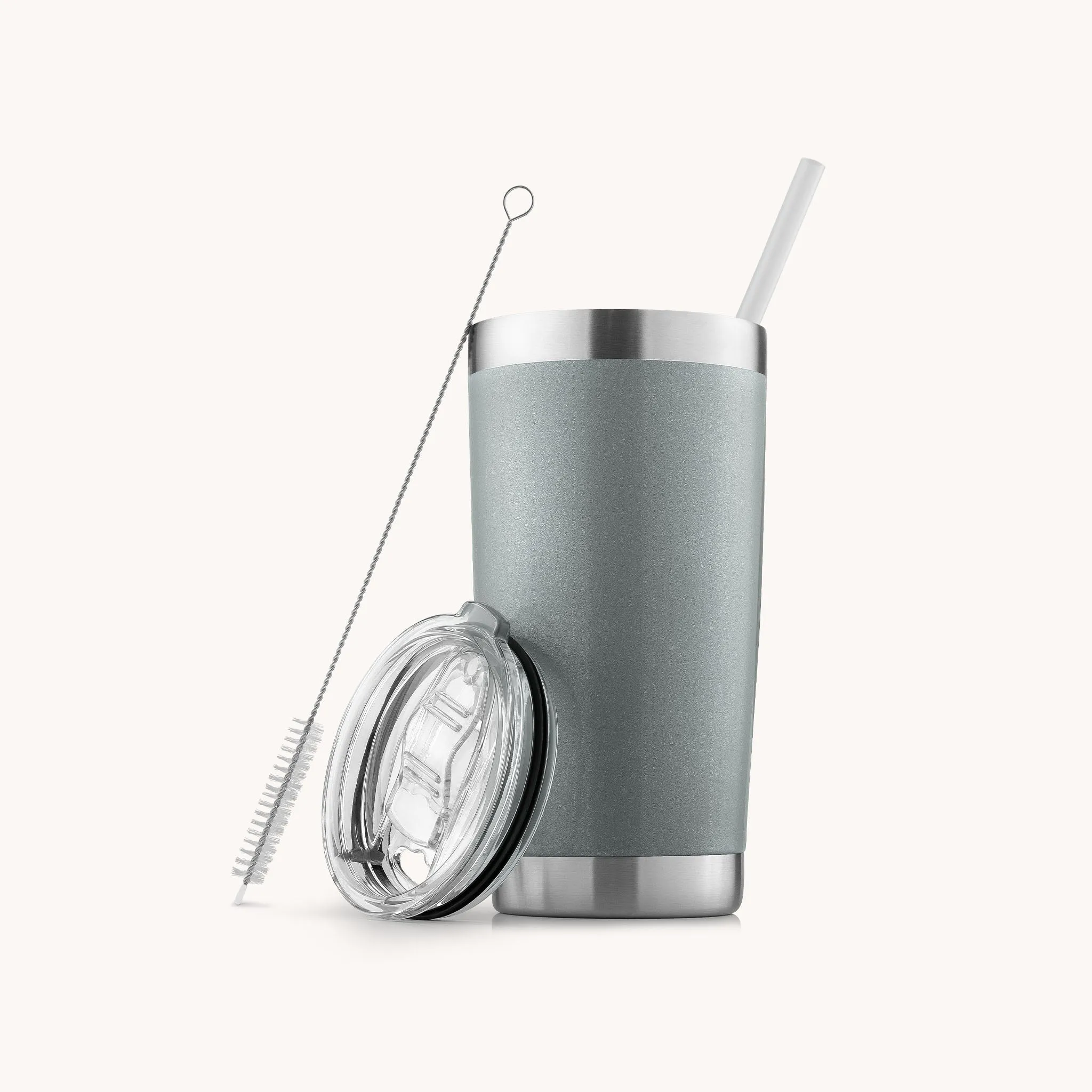 20 oz Tumbler With Lid and Straw