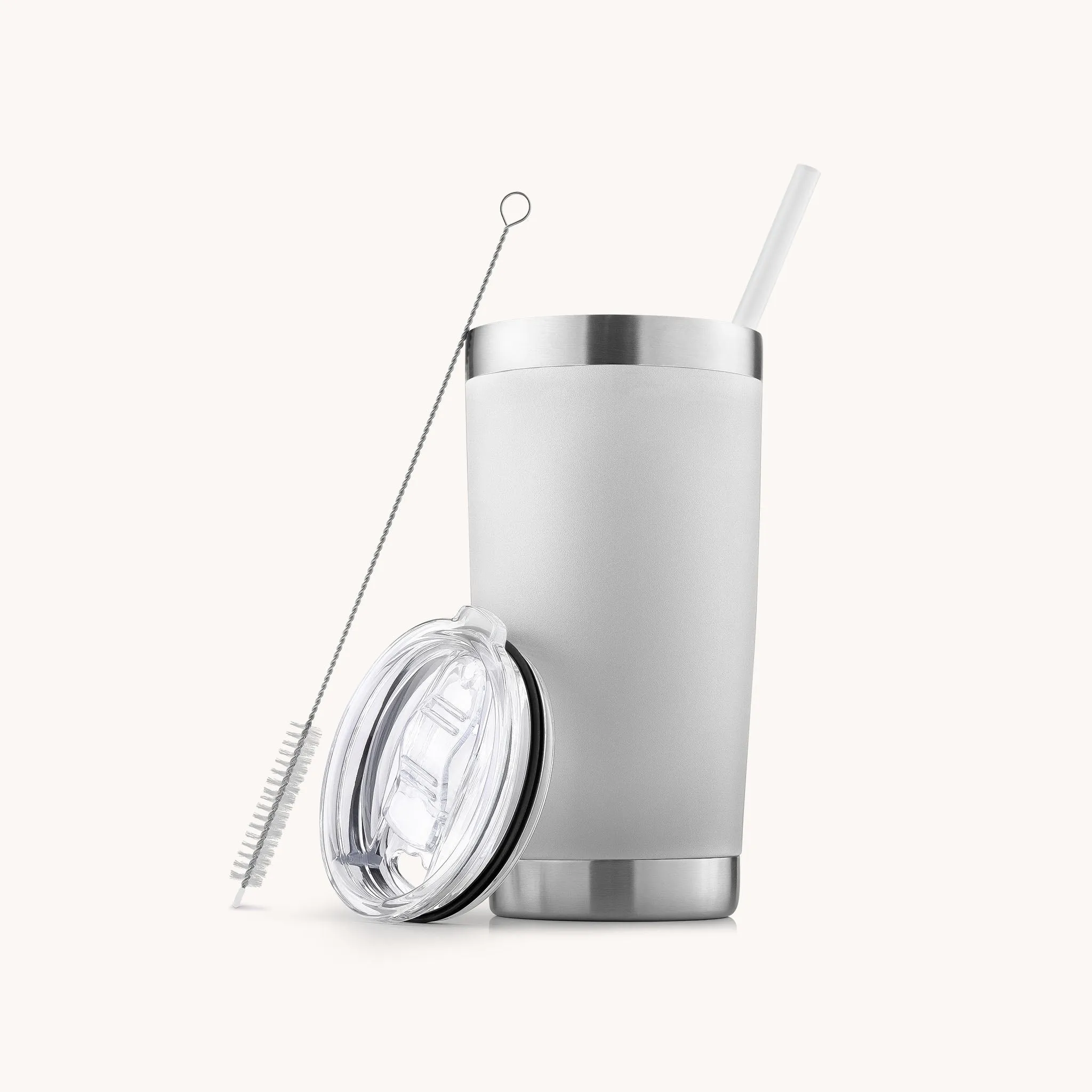 20 oz Tumbler With Lid and Straw