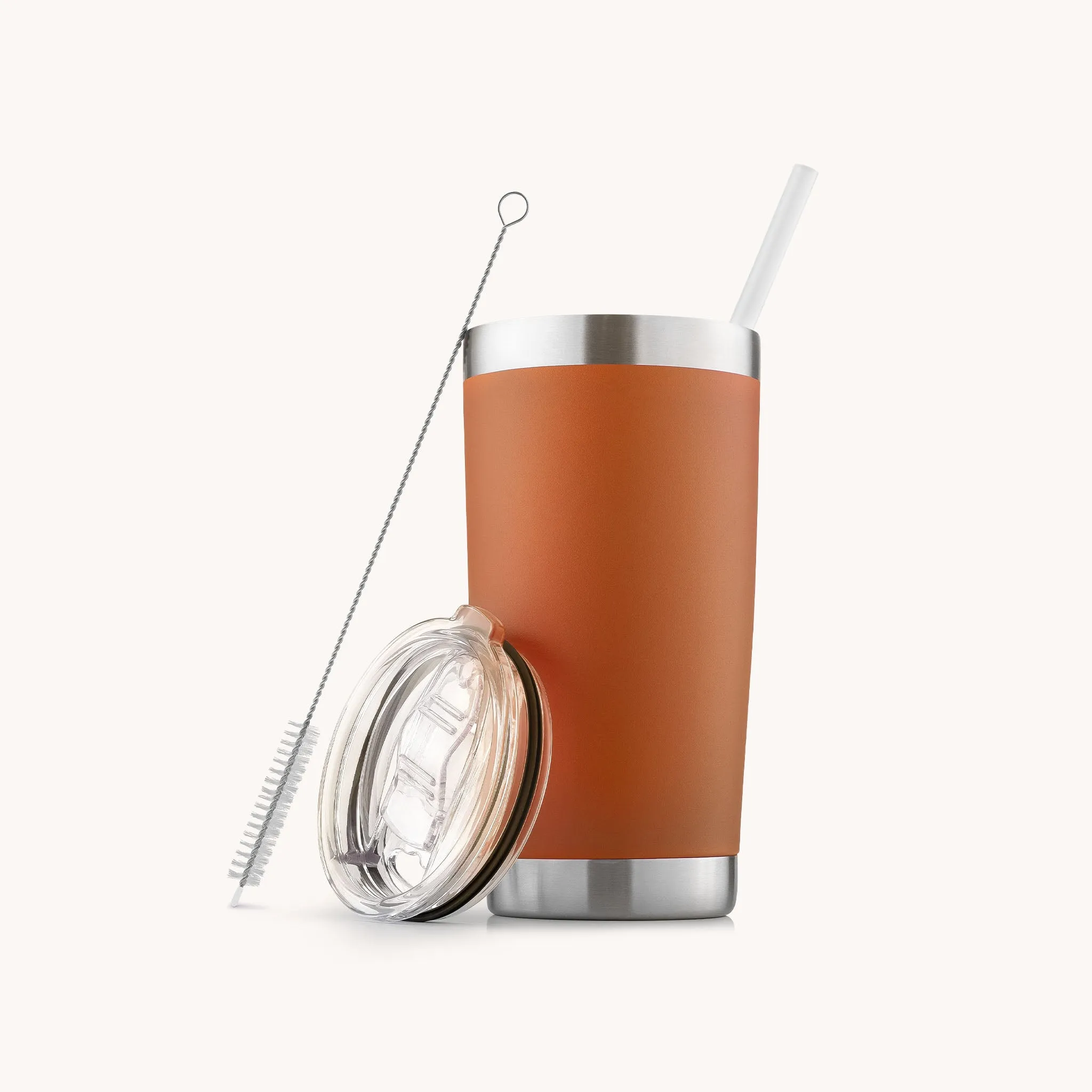 20 oz Tumbler With Lid and Straw