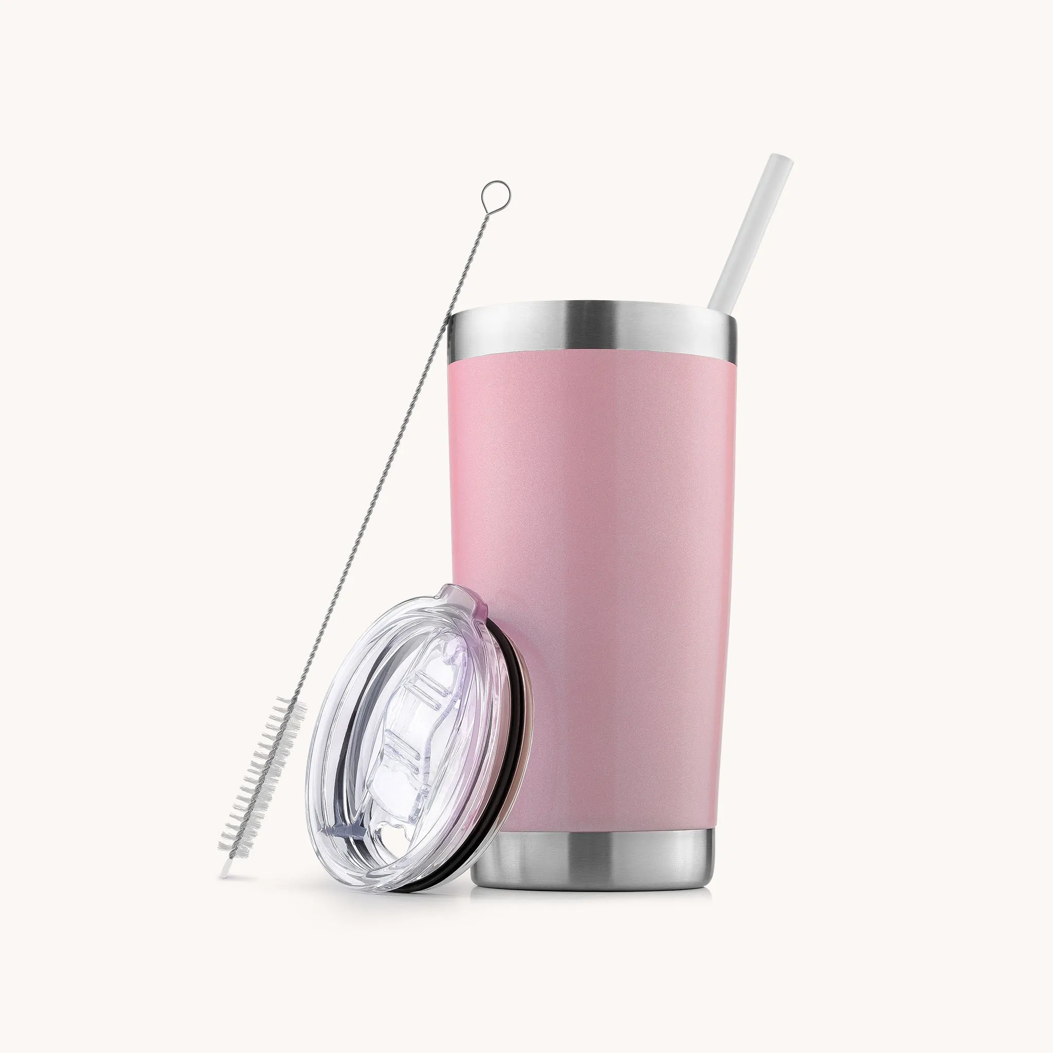 20 oz Tumbler With Lid and Straw