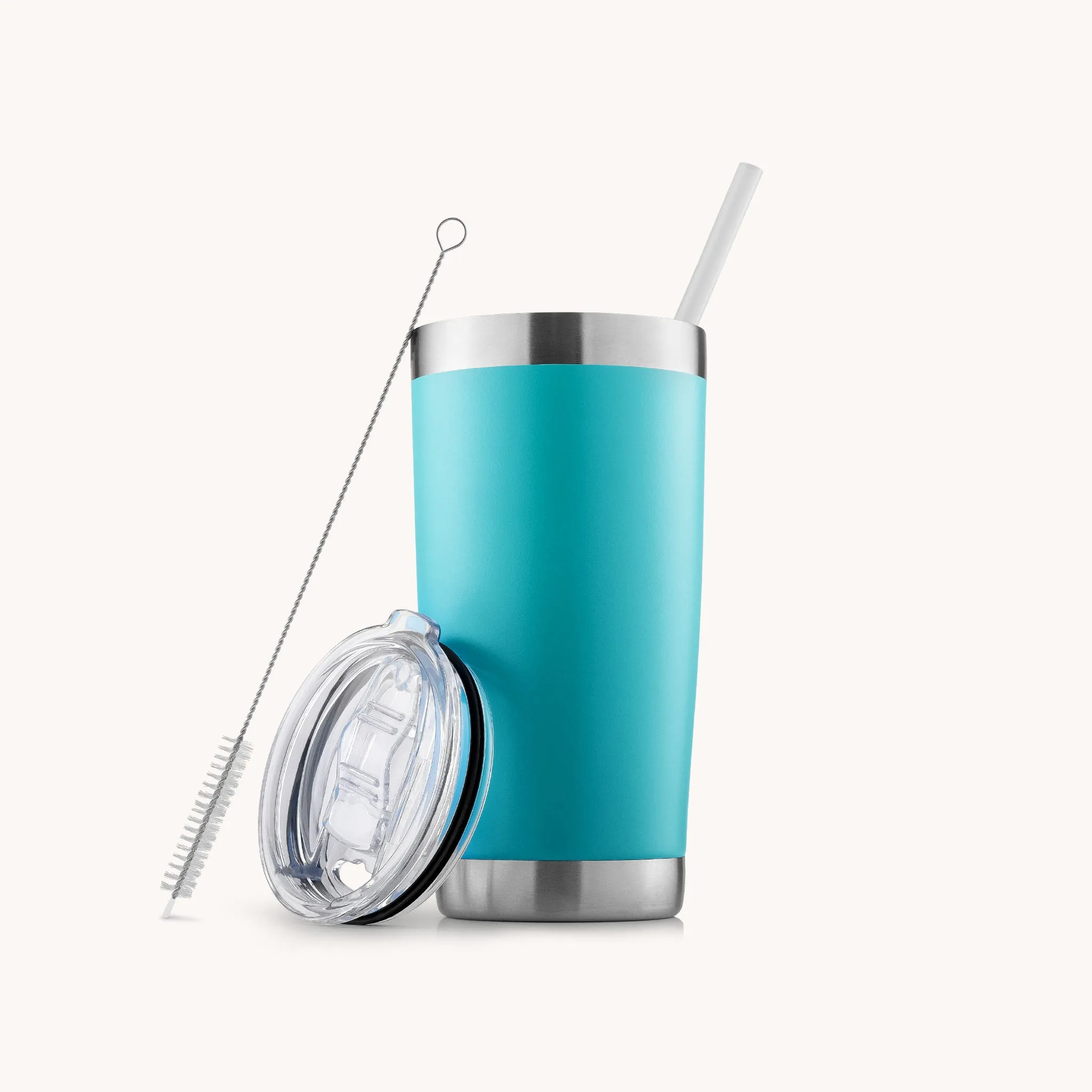 20 oz Tumbler With Lid and Straw