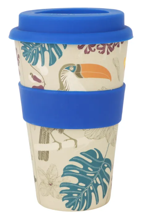 400ml Reusable Bamboo Coffee Cup