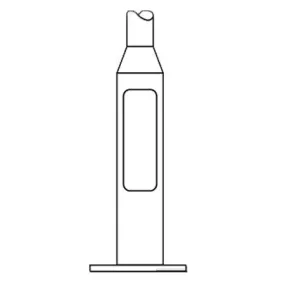 6 Metre Tubular Steel Flange Column