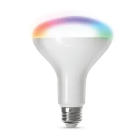 7.2W (65W Replacement) Color Changing E26 Base BR30 Smart Wi-Fi LED Light Bulb