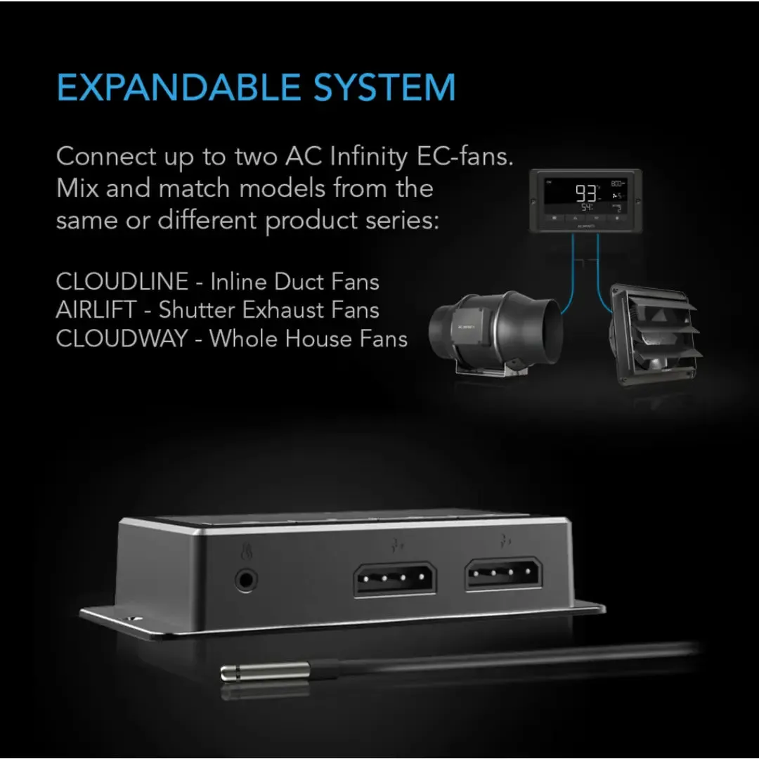 AC Infinity CONTROLLER 67 Temperature & Humidity Fan Controller