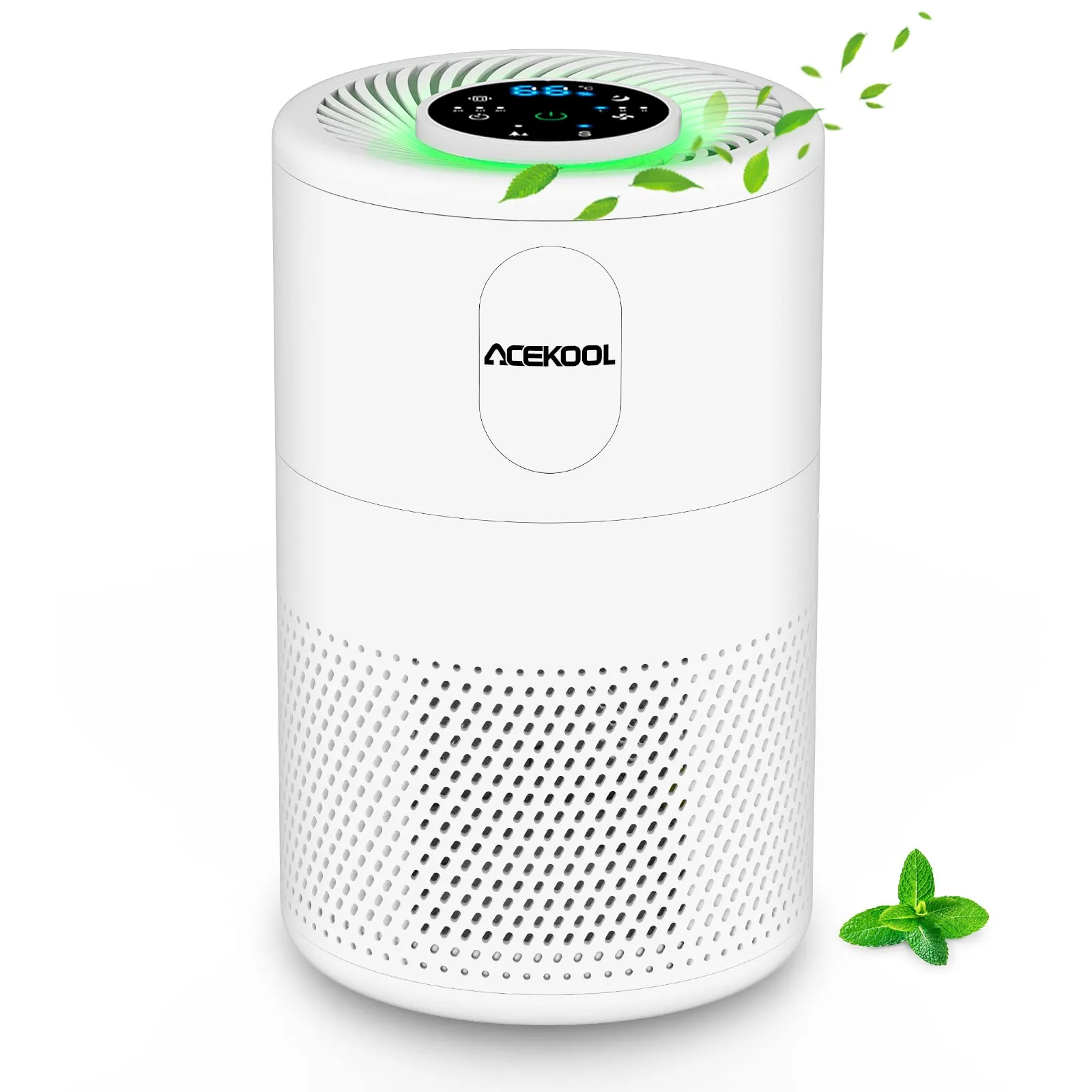 ACEKOOL Air Purifier D02 H13 HEPA Filter Smart Mode Air Purifier EU Plug