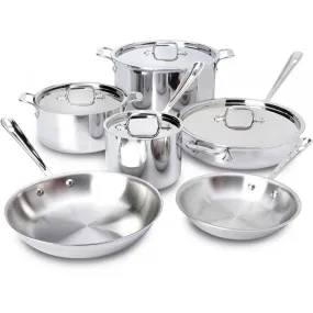 All-Clad Stainless 10-Piece Set