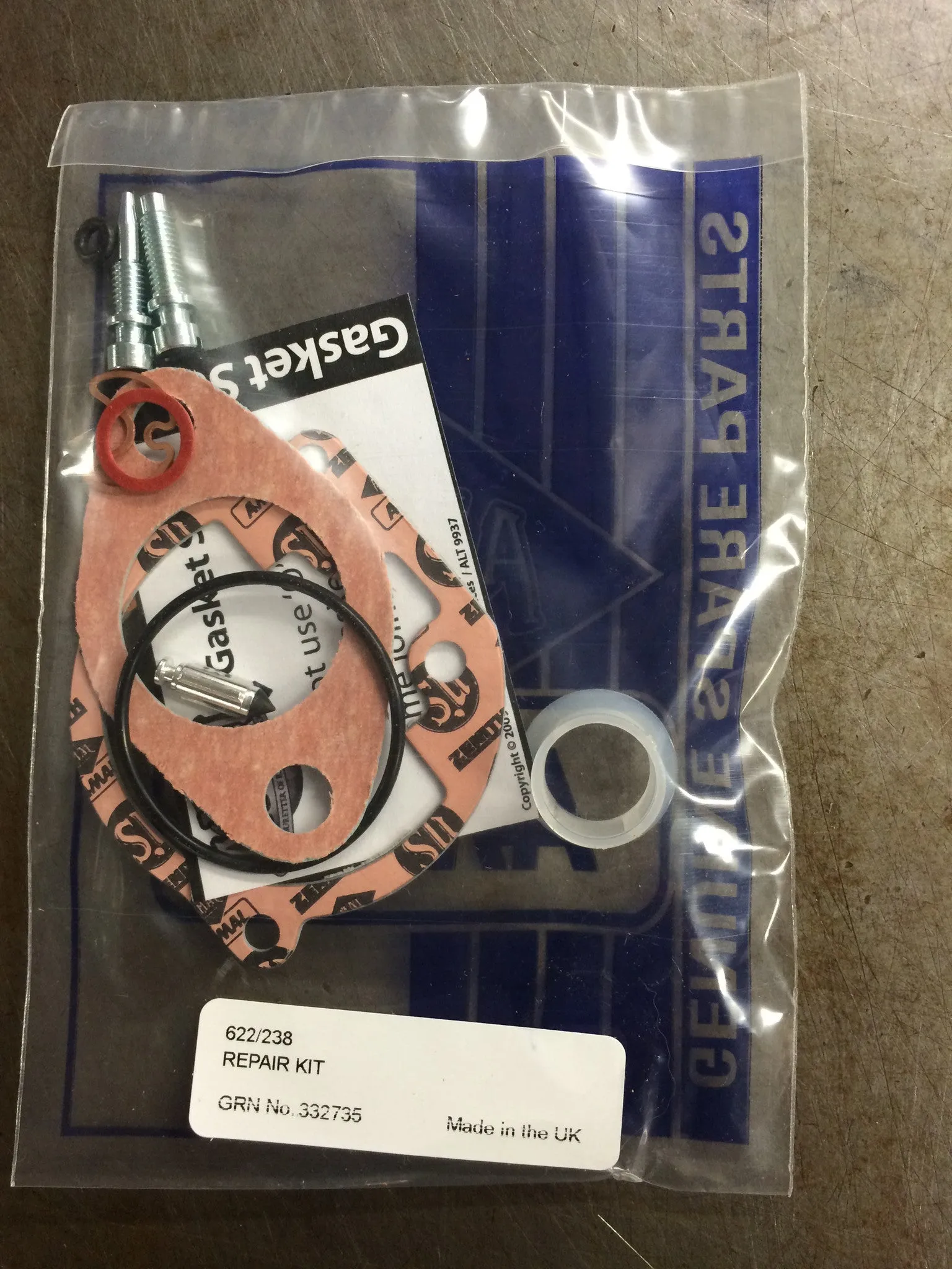 Amal Concentric Rebuild Kit for 600 & 900 series Carbs