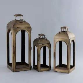 Ancient Set Of 3 Lanterns