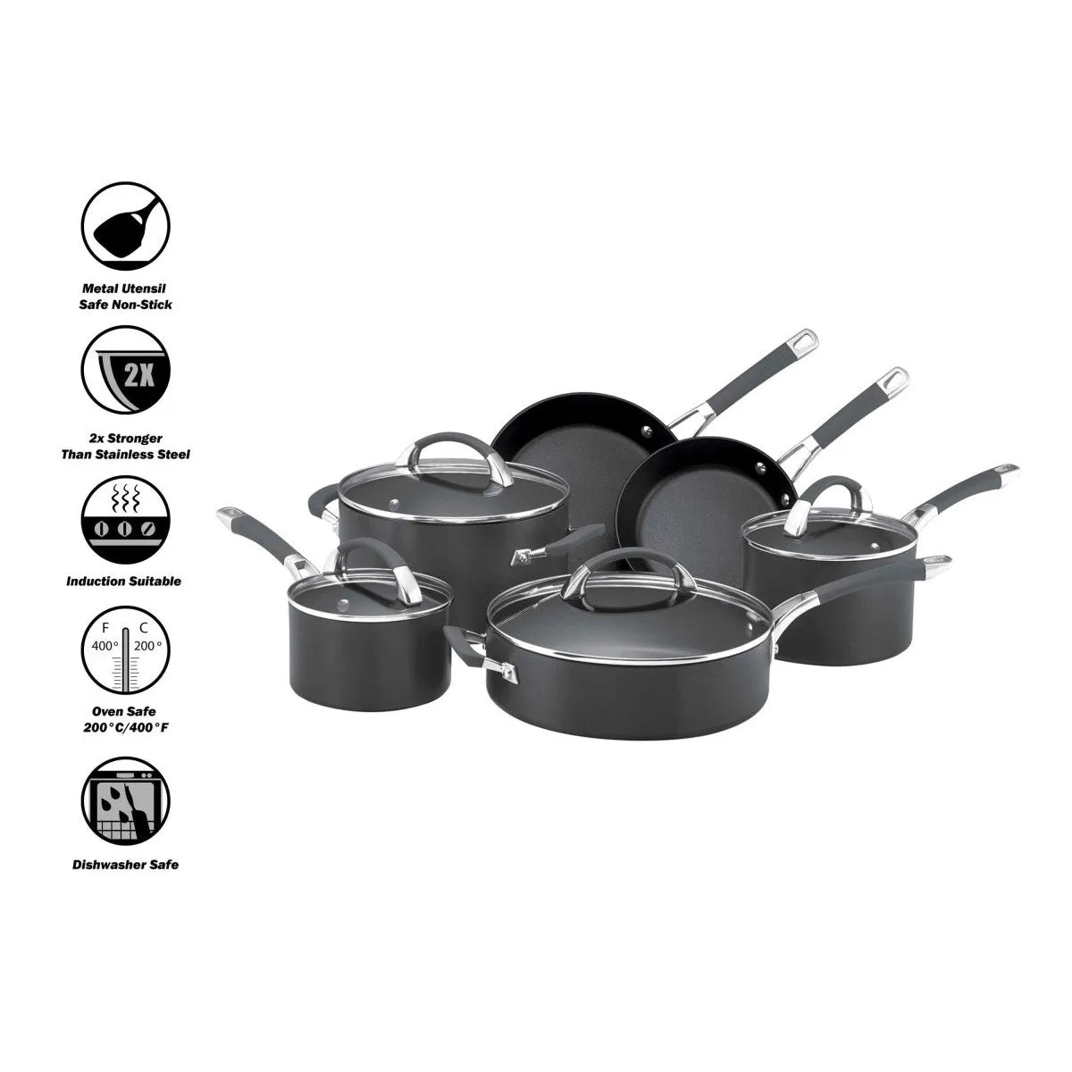 Anolon Endurance  Cookware Set 6 Piece