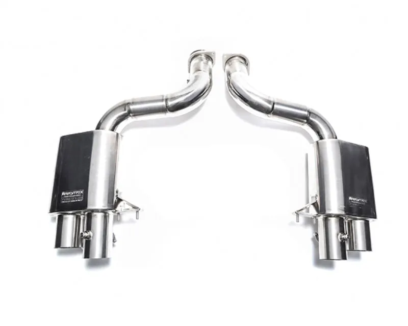 ARMYTRIX Titanium Valvetronic Exhaust System Quad Matte Black Tips Ferrari 599 GTB 2006-2012