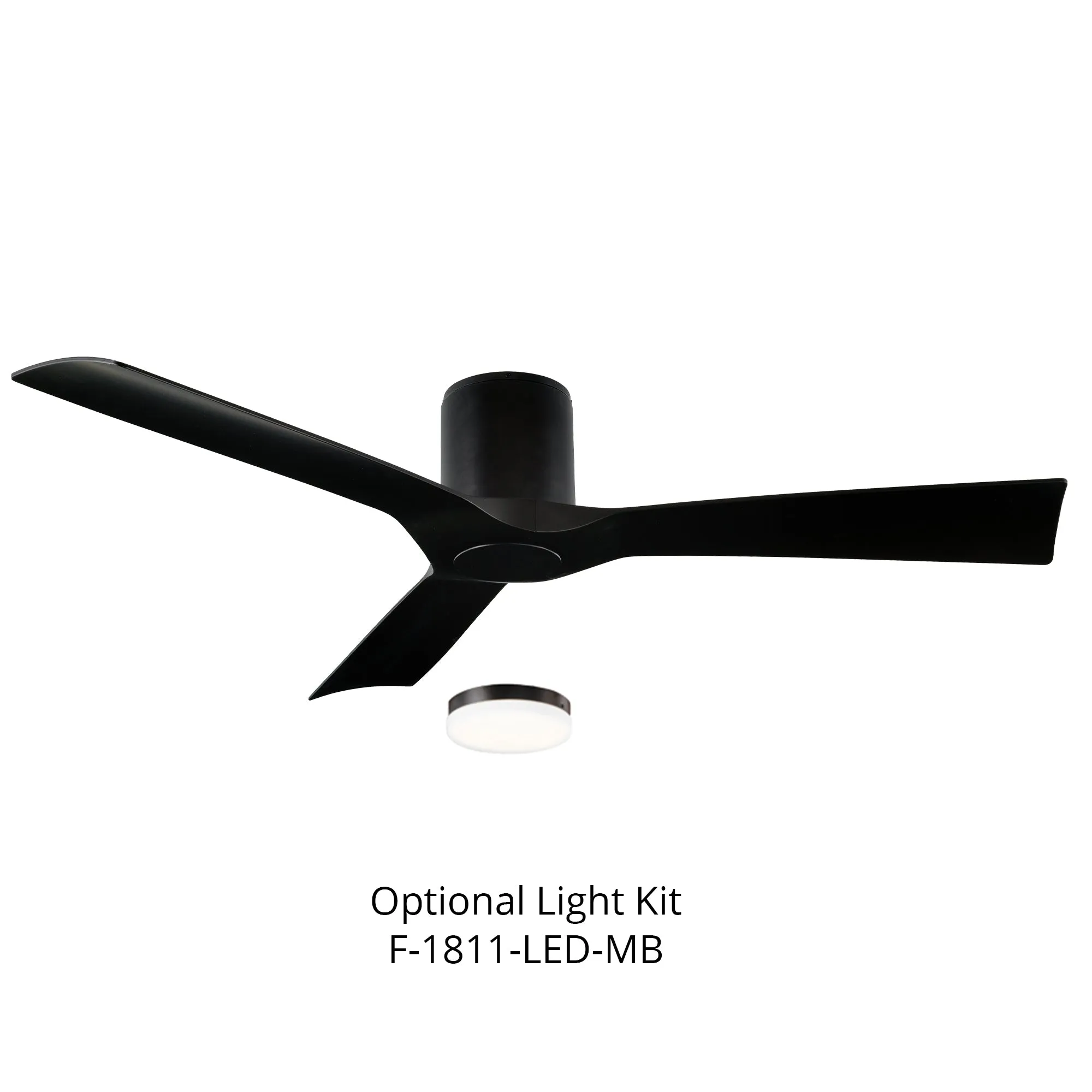 Aviator Indoor/Outdoor 3-Blade 54" Smart Flush Mount Ceiling Fan with Remote Control