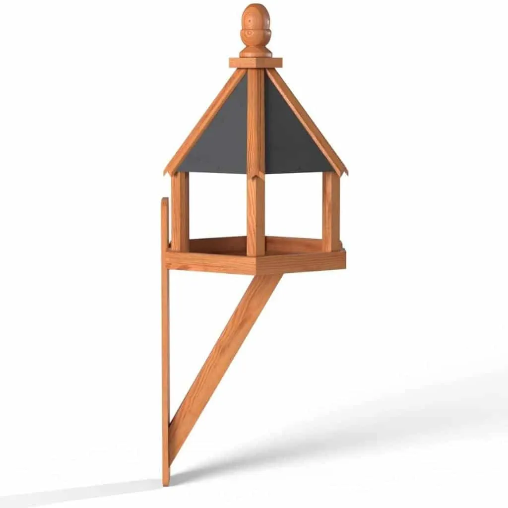 Ballycastle Wall Mounted Bird Table | Designed to Fit Perfectly onto Garden Walls and Fences