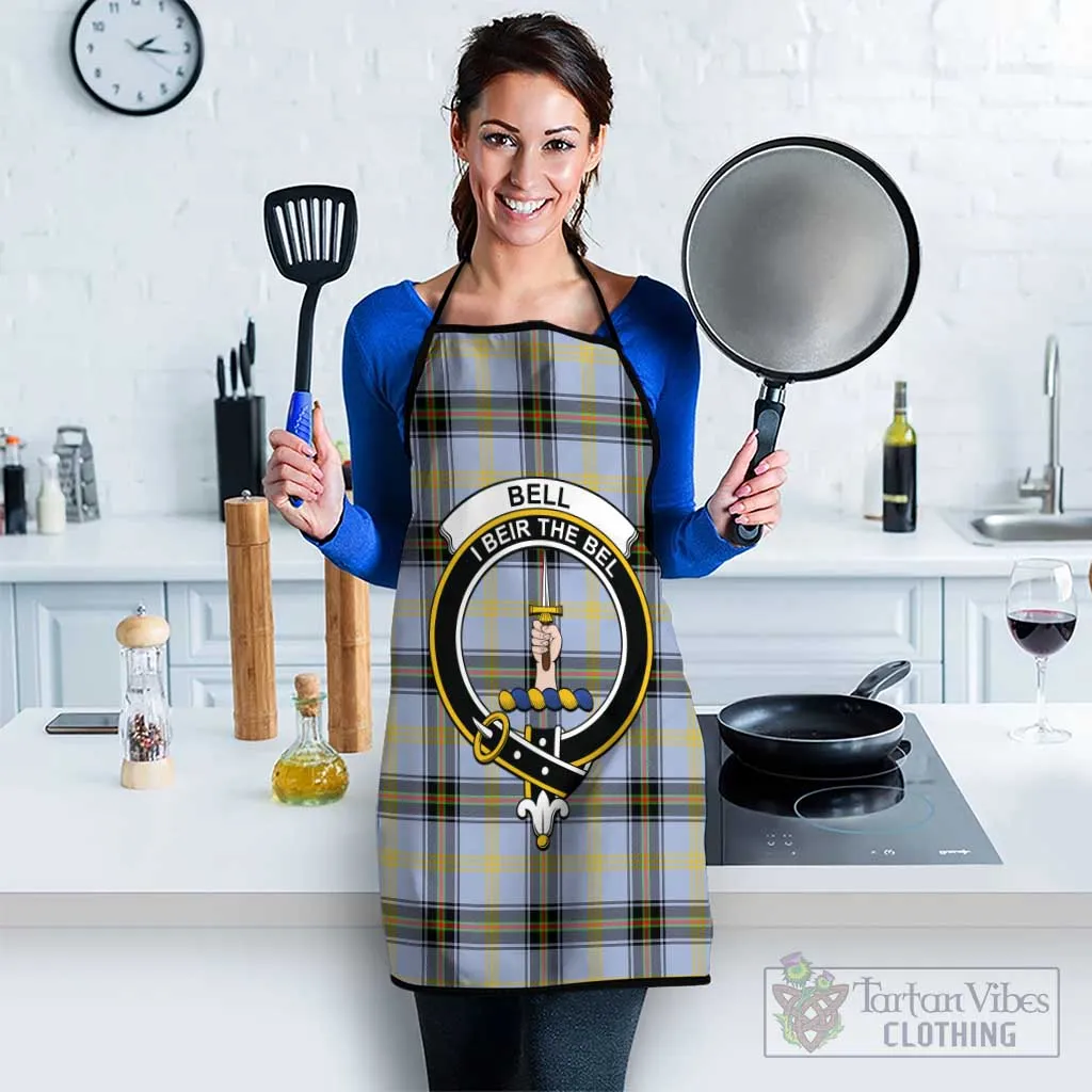 Bell of the Borders Tartan Apron with Family Crest