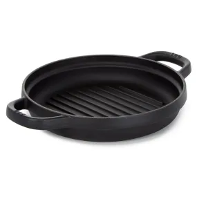 BergHOFF Leo Graphite Enamel Cast Iron Round Grill Pan 10.25"