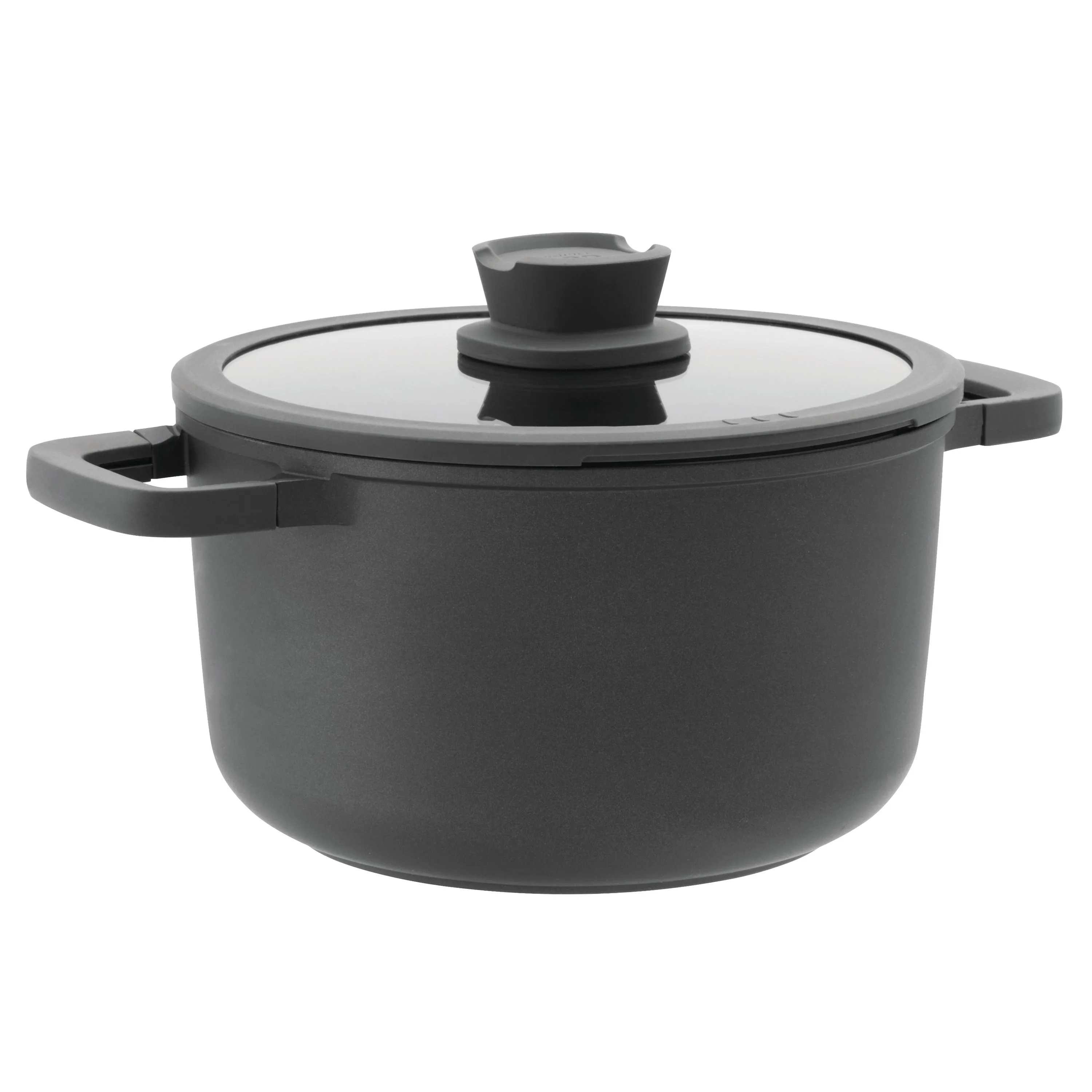 BergHOFF Stone 10" Non-stick Stockpot, 5.9Qt., Glass Lid