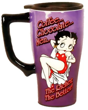 Betty Boop Coffee Mug, The Richer, The Better