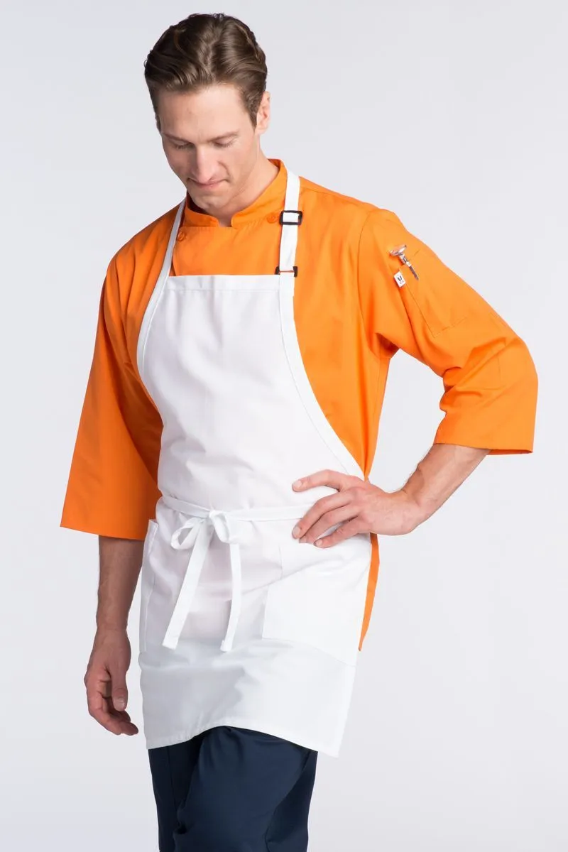 Bib Adjustable Apron (2 Patch Pocket)