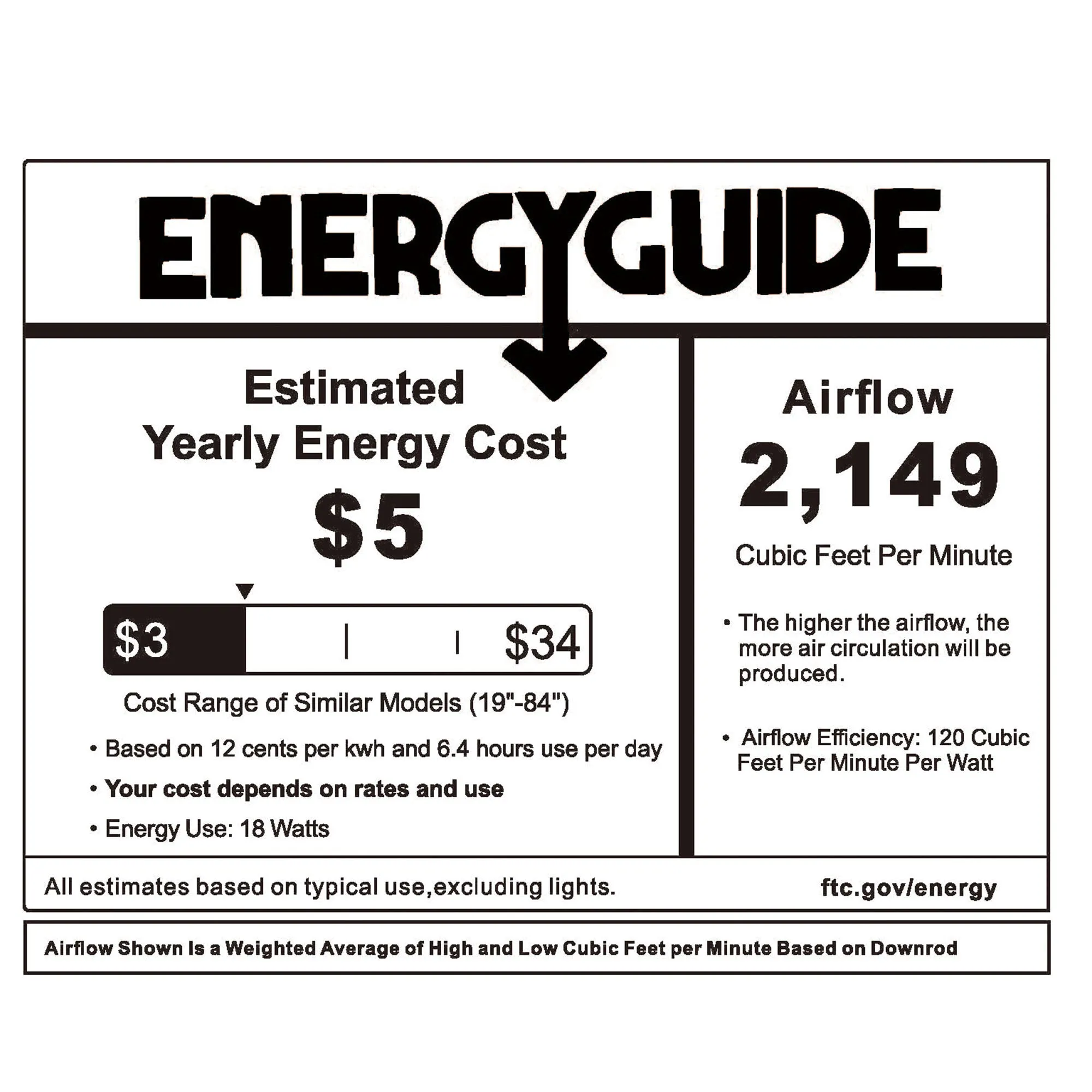 Biscay Low Profile Smart Fan with LED Light Remote Outdoor/indoor 48"