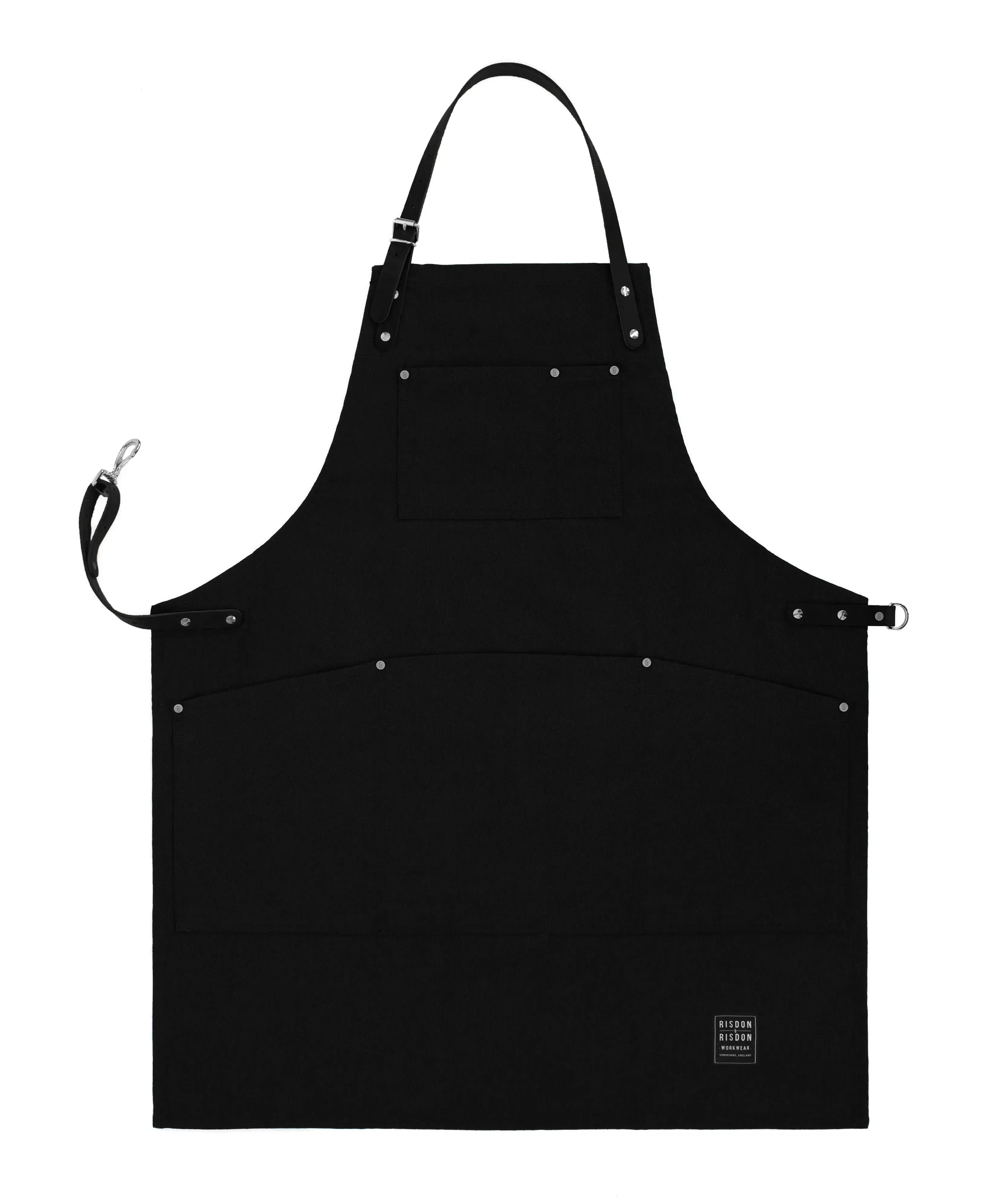 Black Collection Original Apron With Leather Straps