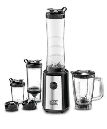 Black Decker, 4 in 1 Sports Blender Set, SBX300BCG