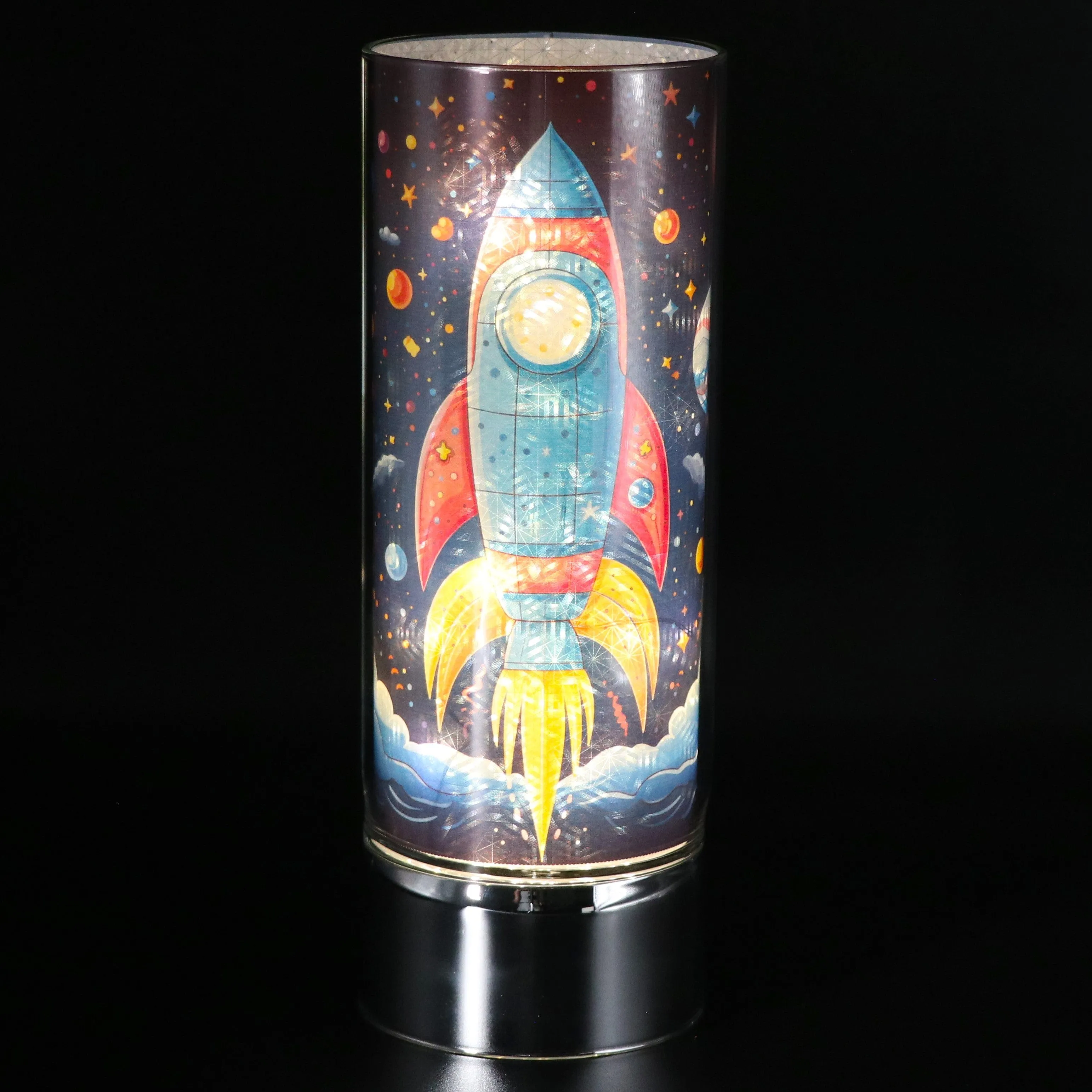 Blast Off In Space Insert and Sparkle Glass™ Accent Bundle