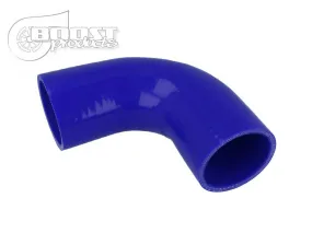 BOOST Products Silicone Elbow 90 Degrees, 60mm (2-3/8") ID, Blue