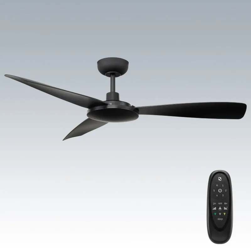 Brilliant Mascot 58in DC Ceiling Fan - Matt Black