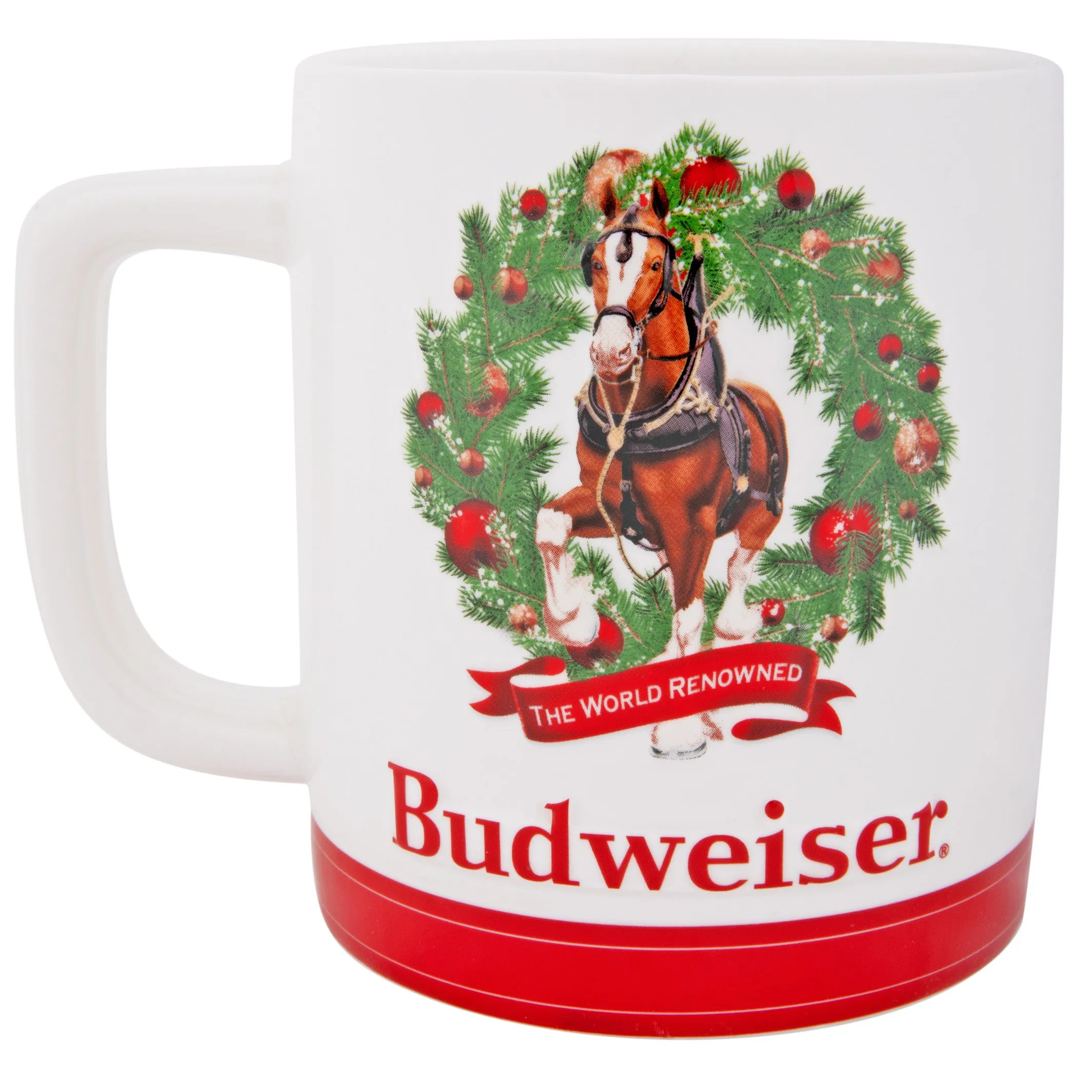 Budweiser Clydesdales The World-Renowned Holiday Stein Mug