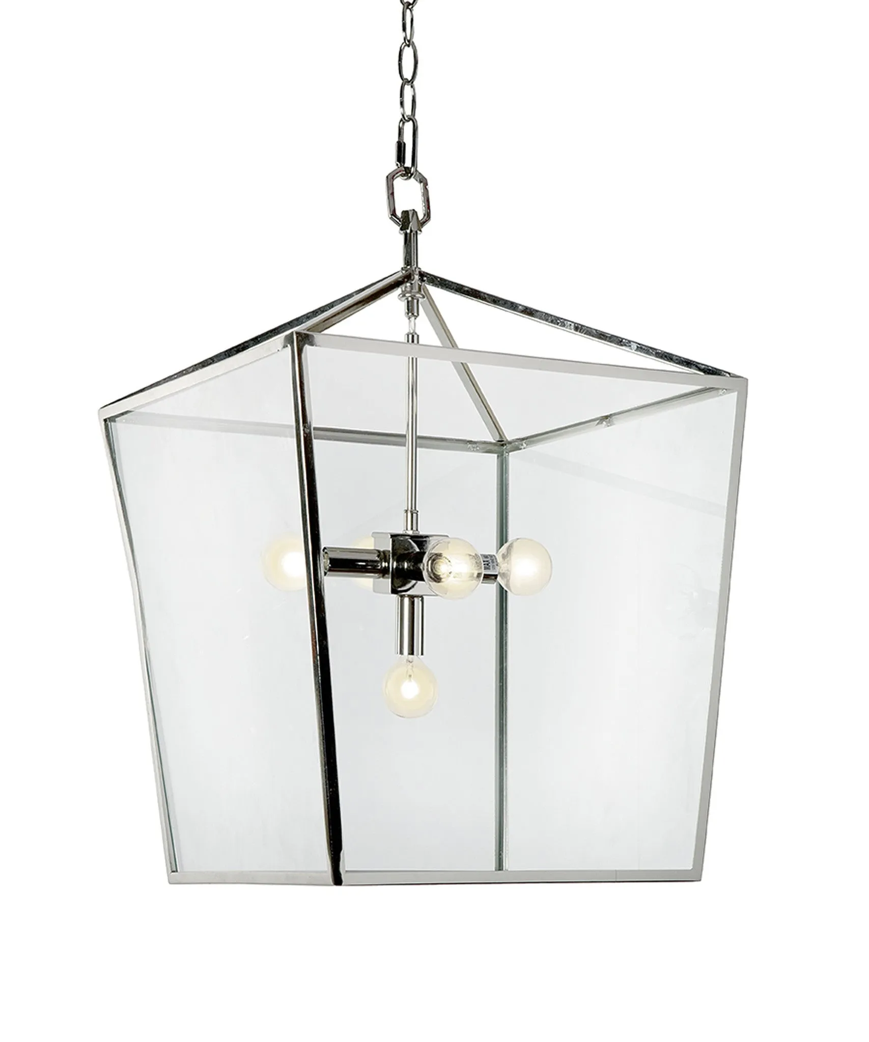 Camden Lantern, Polished Nickel