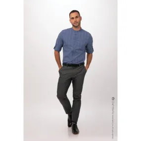 Chef Works SFB03BLUL Dress Shirt