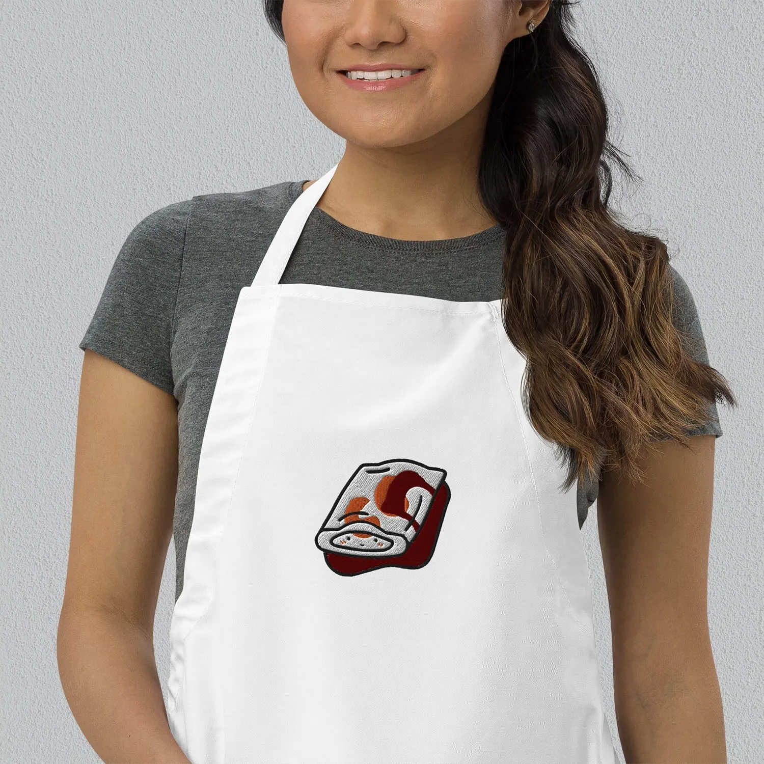 Cheung Fun Embroidered Apron