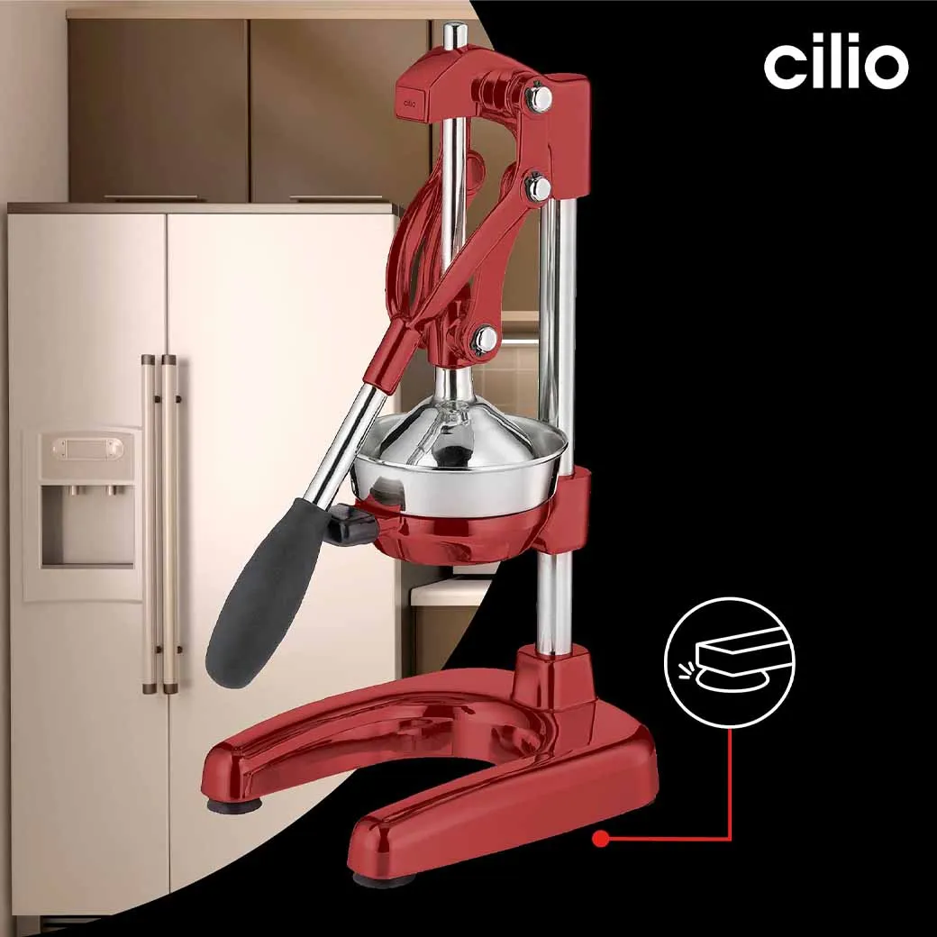 Cilio All-Purpose Commercial Grade Manual Pomegranate, Citrus Juicer, Extractor, and Juice Press