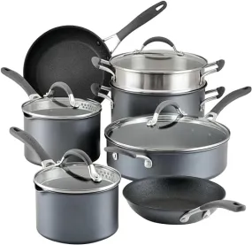 Circulon A1 Series With ScratchDefense 11 Piece Cookware Set