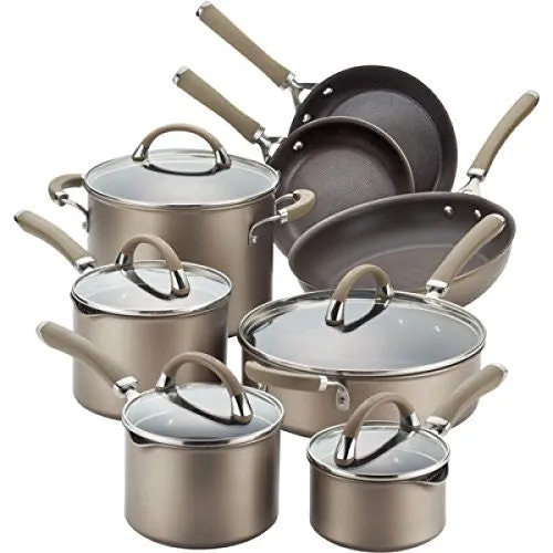 Circulon Circulon Premier Professional 13-piece Hard-anodized Cookware Set