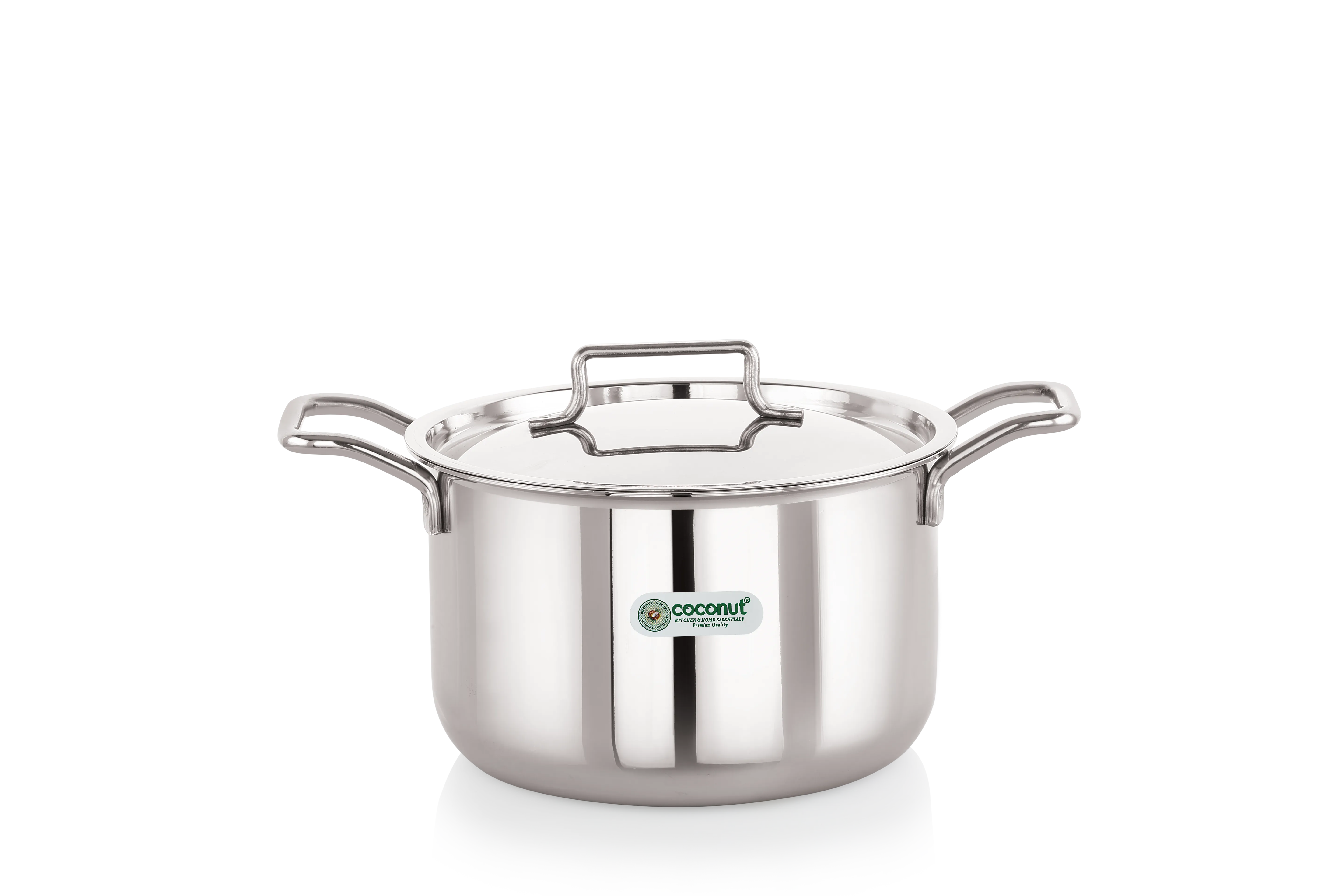 Coconut Neutron Stainless Steel 18G Stockpot For Cook n Serve - 1 unit