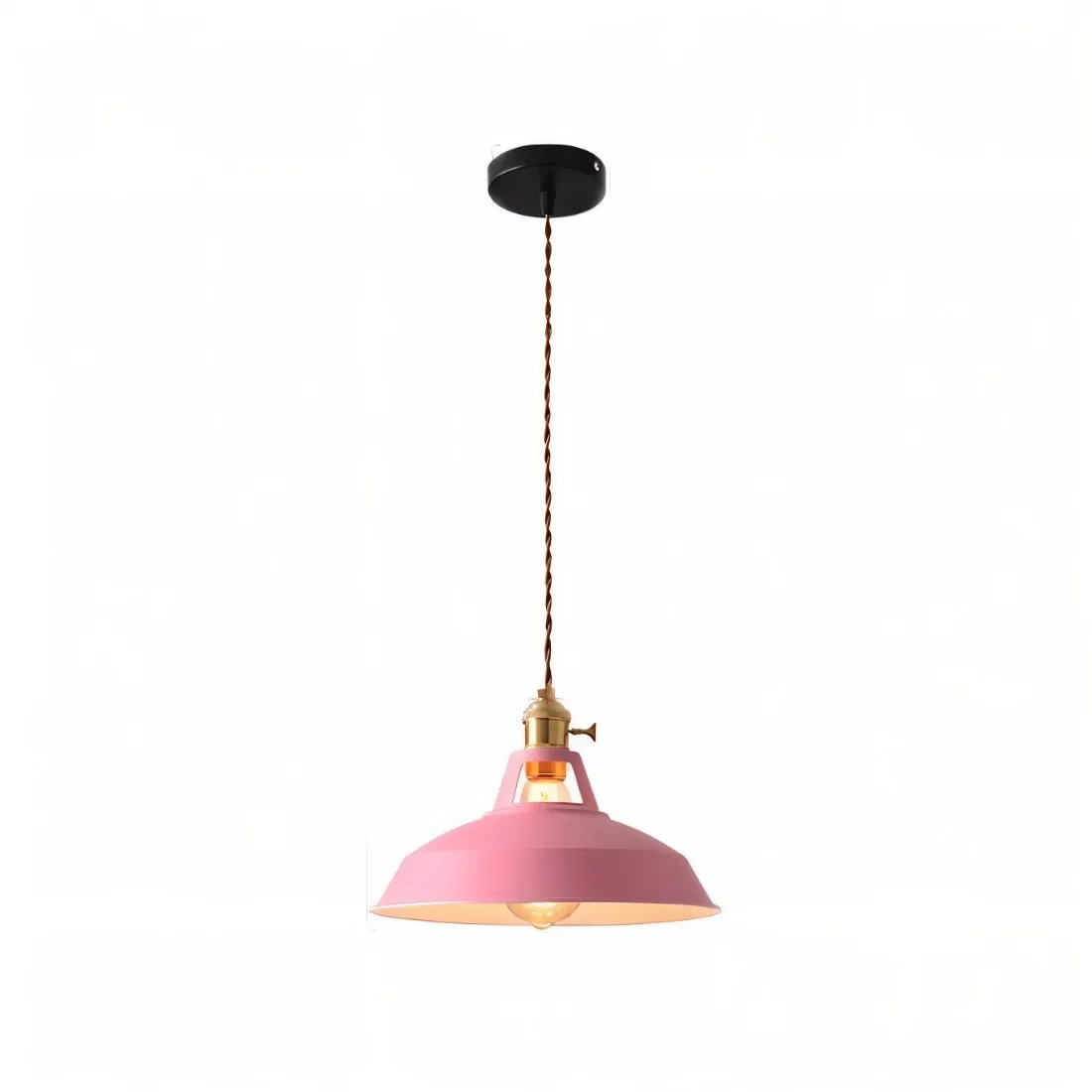 Color Block Shade Pendant Light