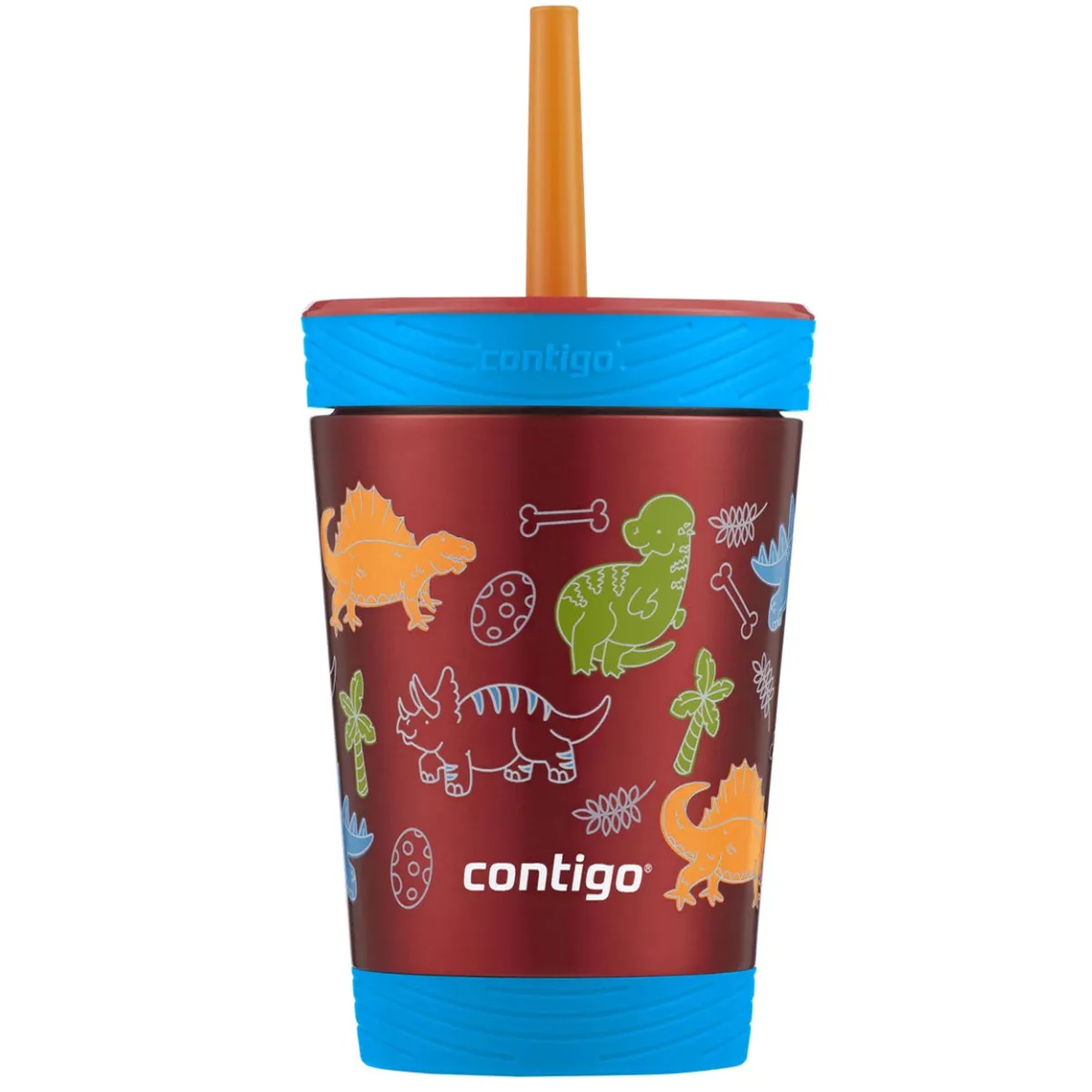 Contigo 12 oz. Kid's Spill-Proof Insulated Stainless Steel Tumbler with Straw