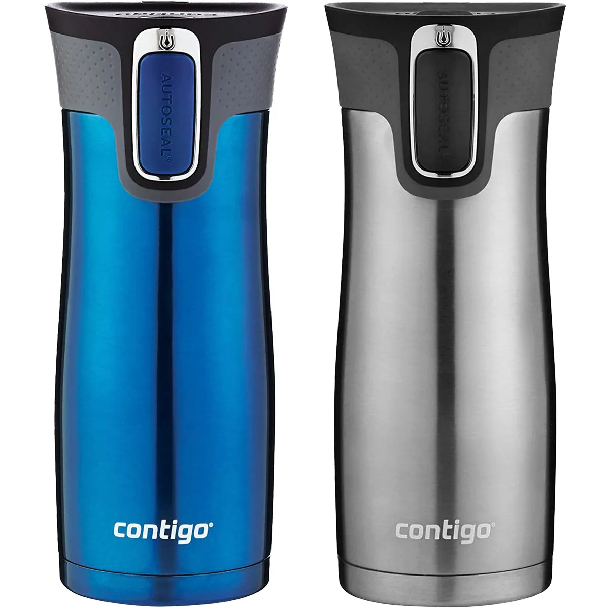 Contigo 16 oz. West Loop 2.0 Insulated Stainless Steel Travel Mug 2-Pack