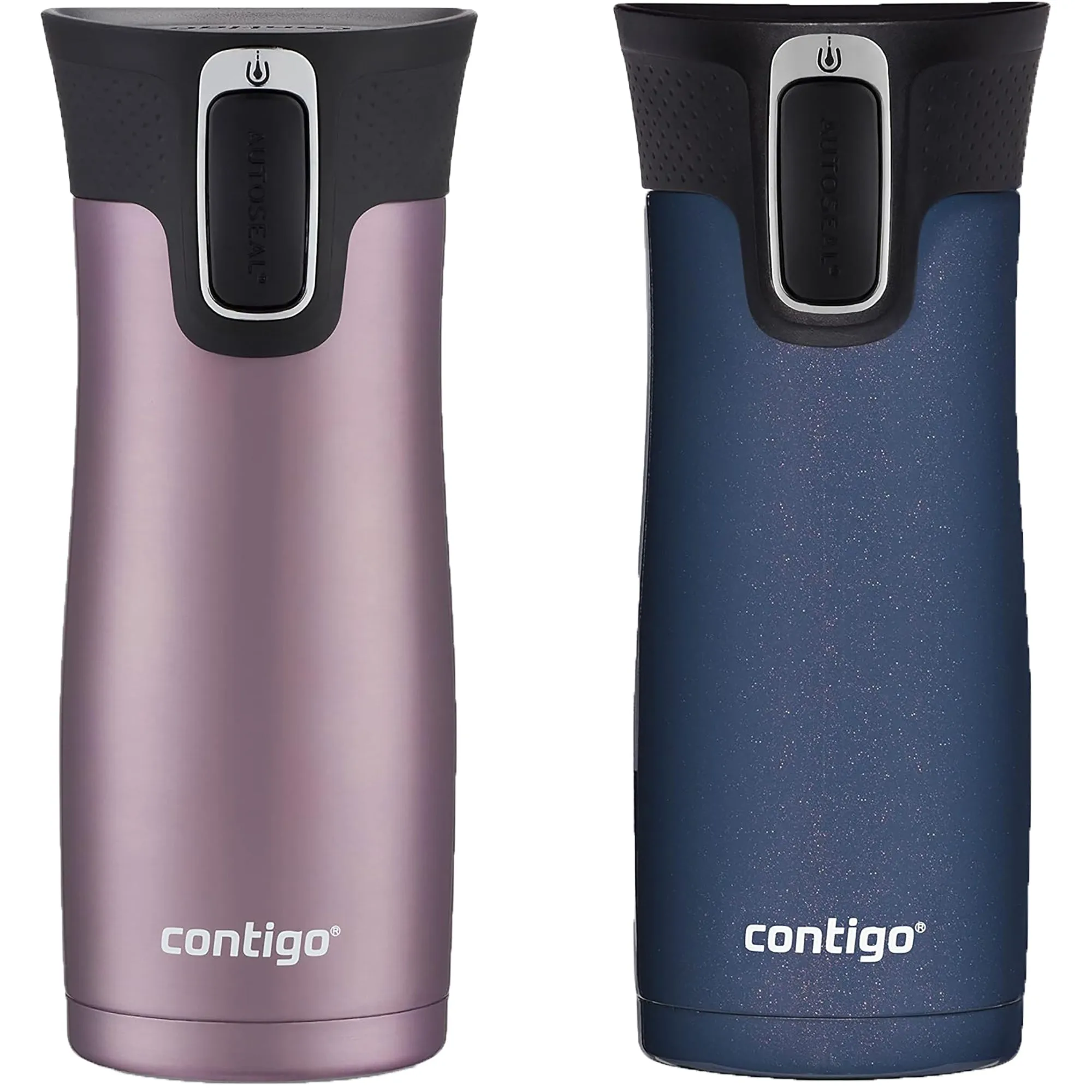 Contigo 16 oz. West Loop 2.0 Insulated Stainless Steel Travel Mug 2-Pack