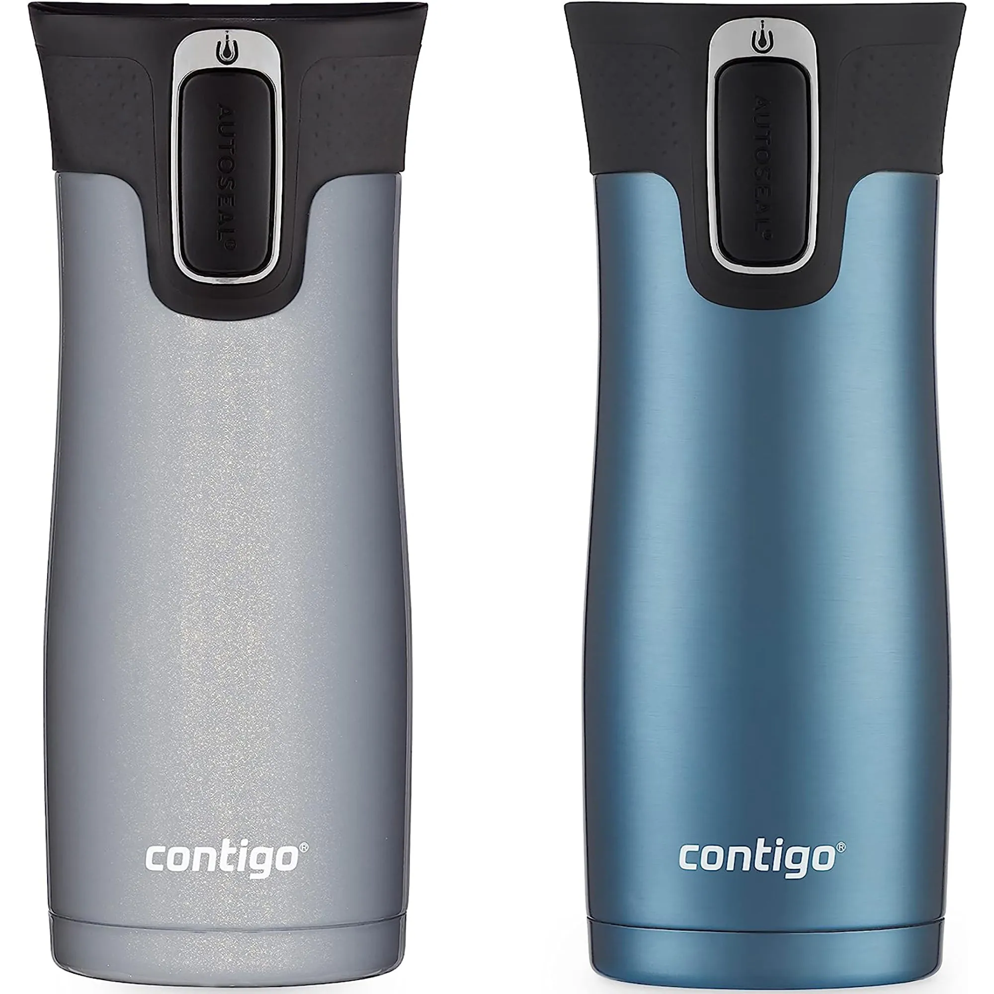 Contigo 16 oz. West Loop 2.0 Insulated Stainless Steel Travel Mug 2-Pack