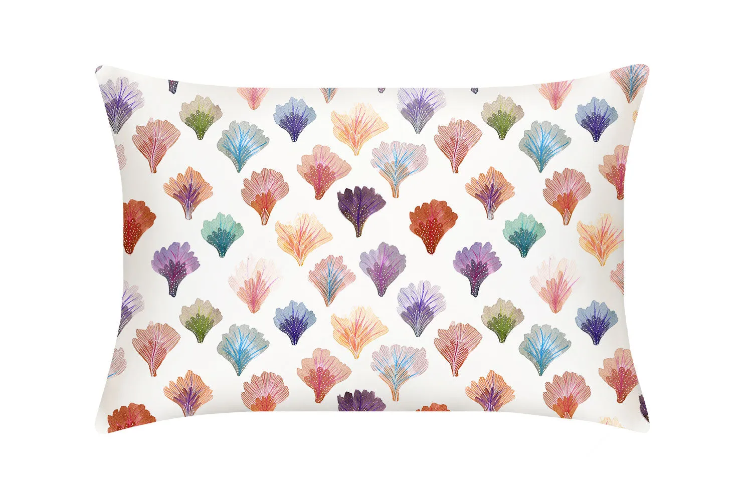 Coral Fans Pure Silk Pillowcase