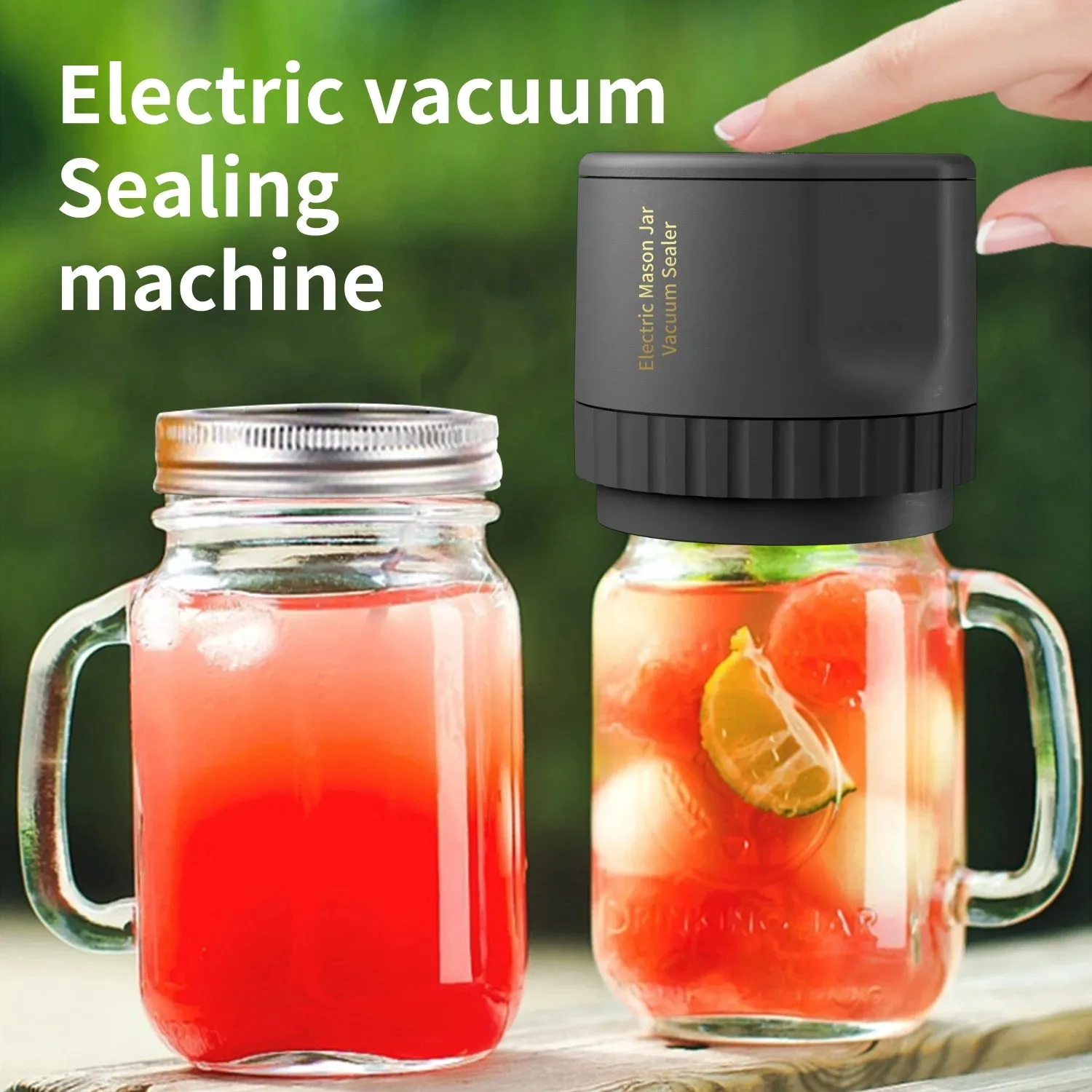 Cordless Electric Mason Jar Vacuum Sealer Kit